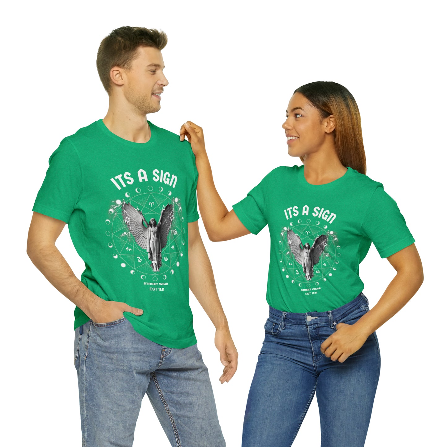 Angel Moon Zodiac Tee