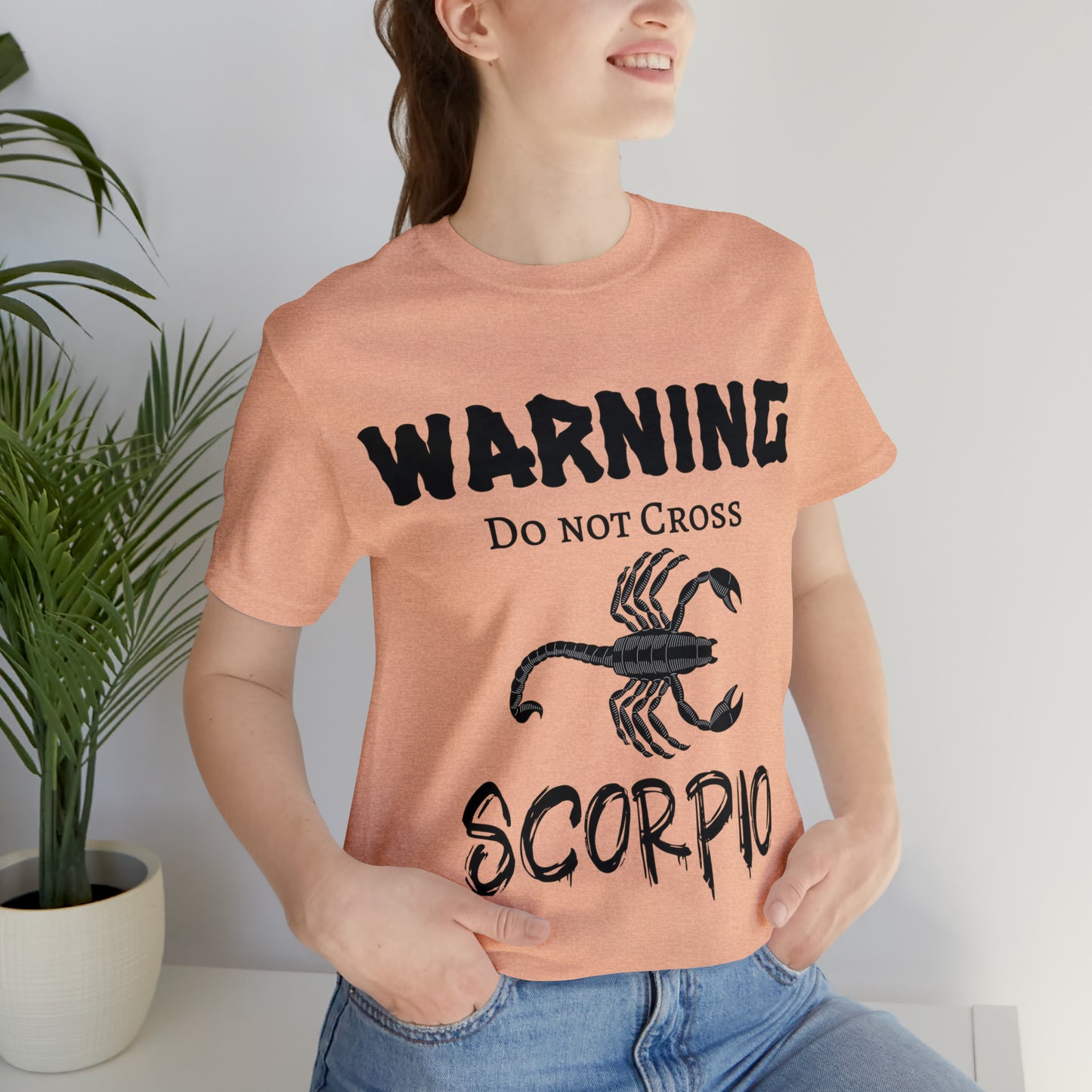 Scorpio -Warning Do not Cross Tee