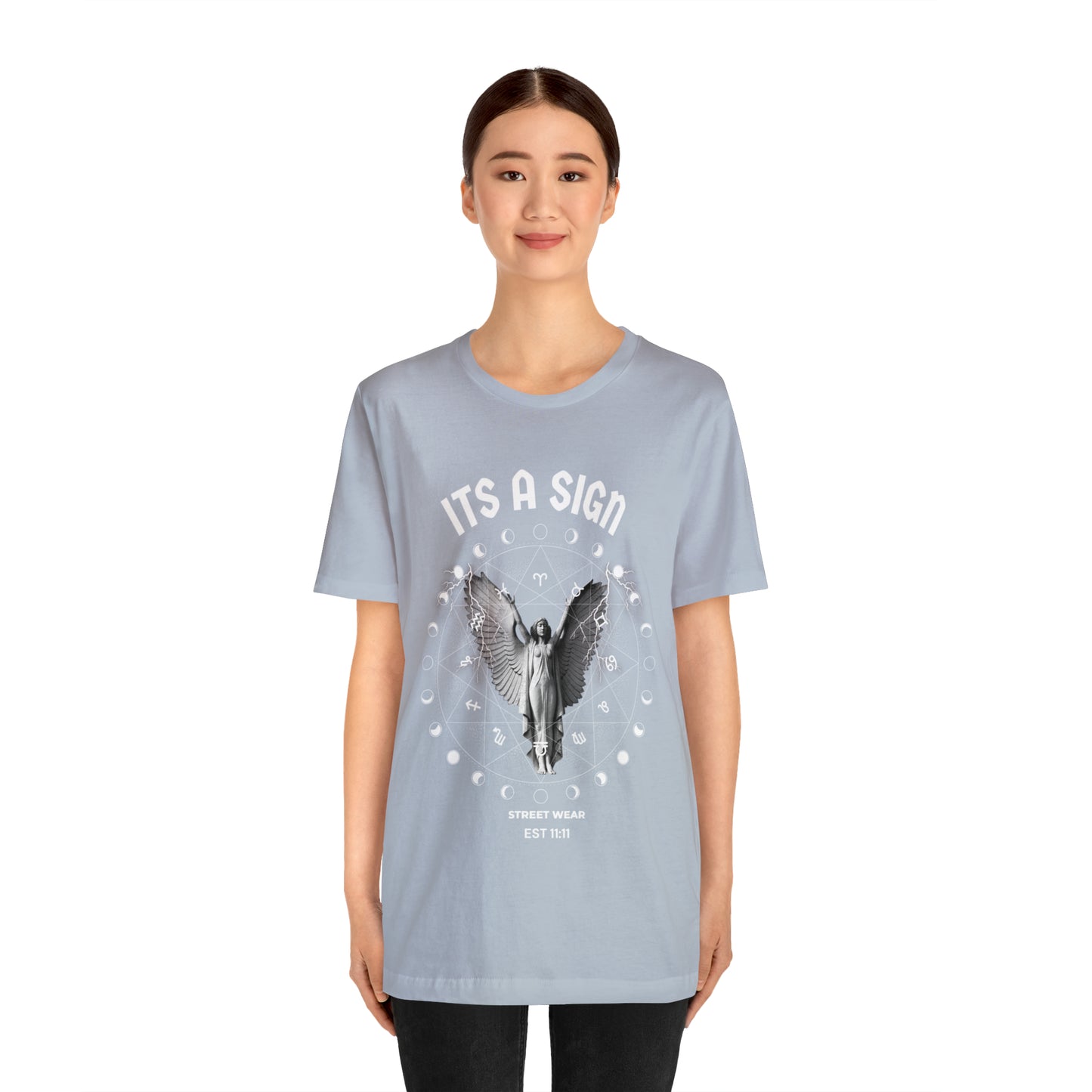 Angel Moon Zodiac Tee