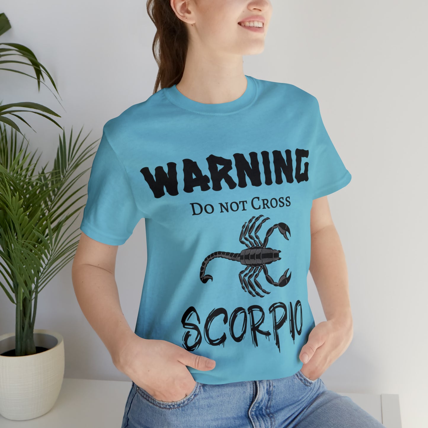 Scorpio -Warning Do not Cross Tee