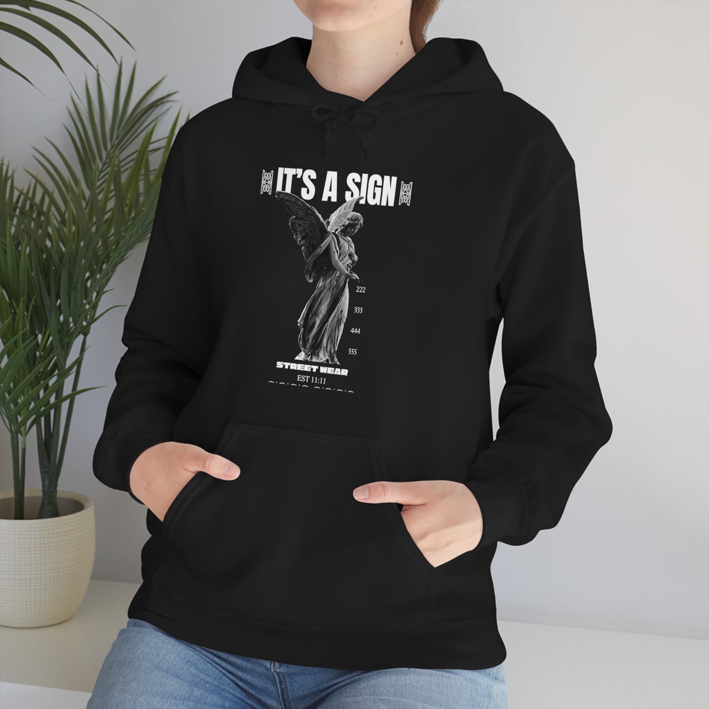 Angel sending Signs Hoodie