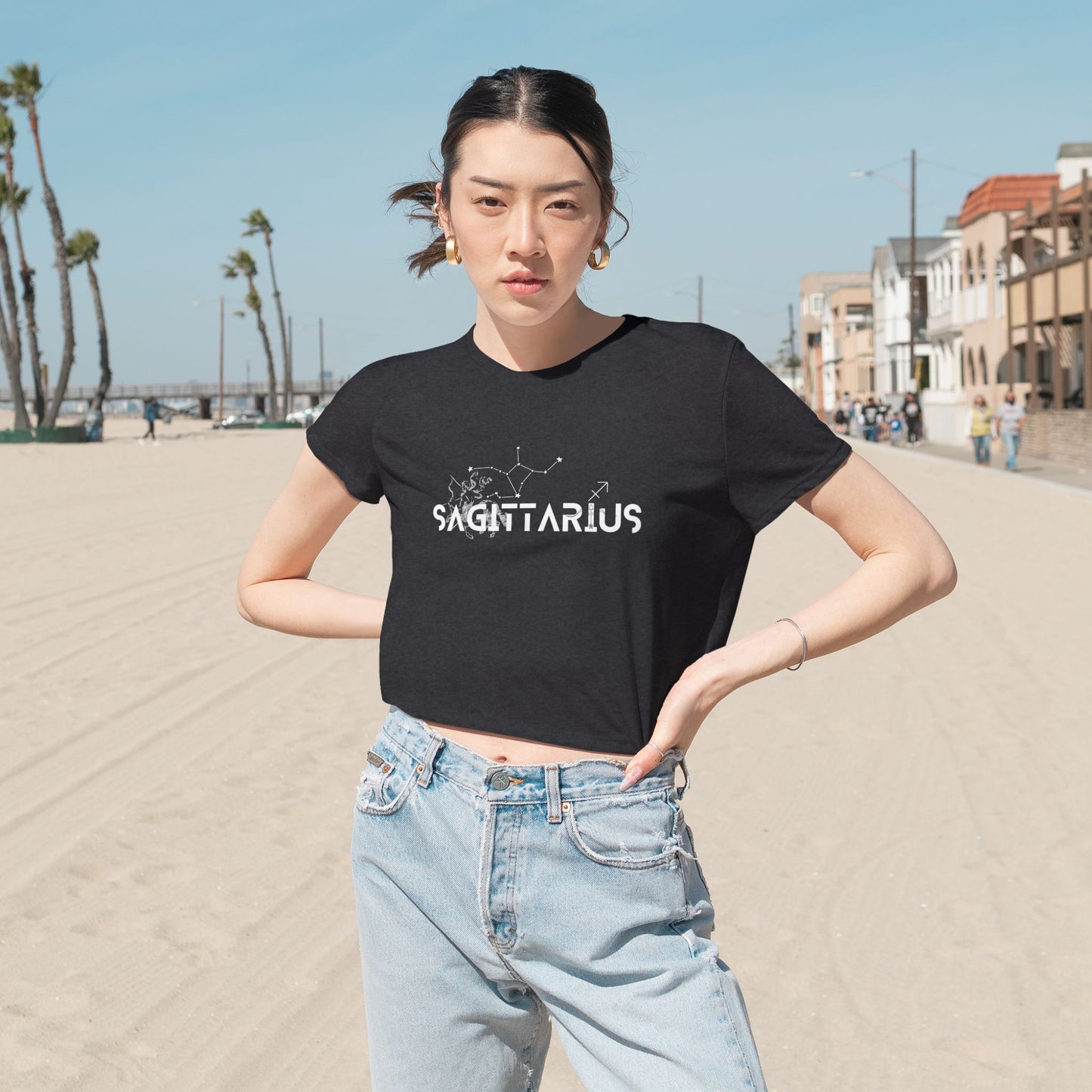 Sagittarius Cropped Tee