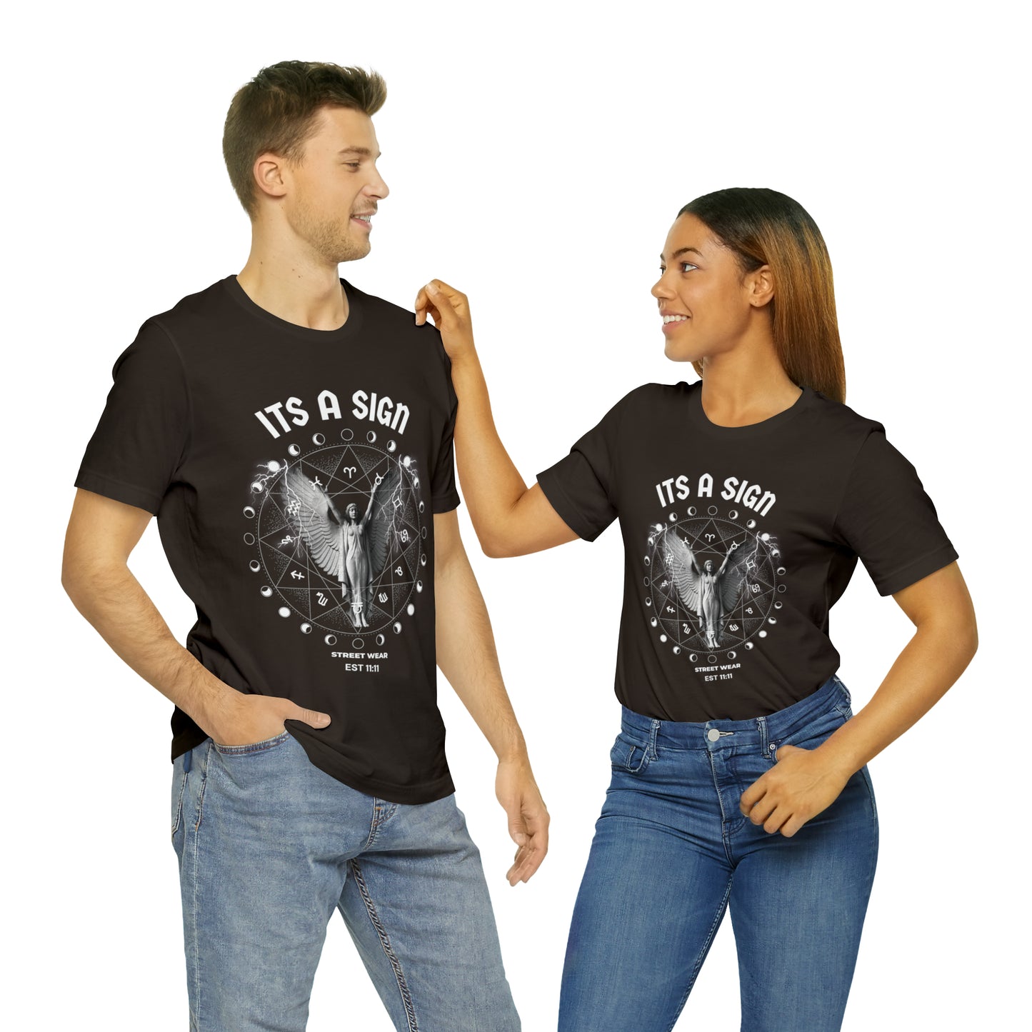 Angel Moon Zodiac Tee