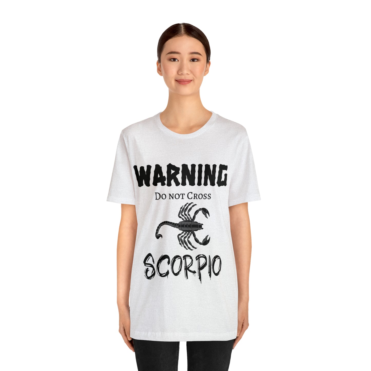 Scorpio -Warning Do not Cross Tee