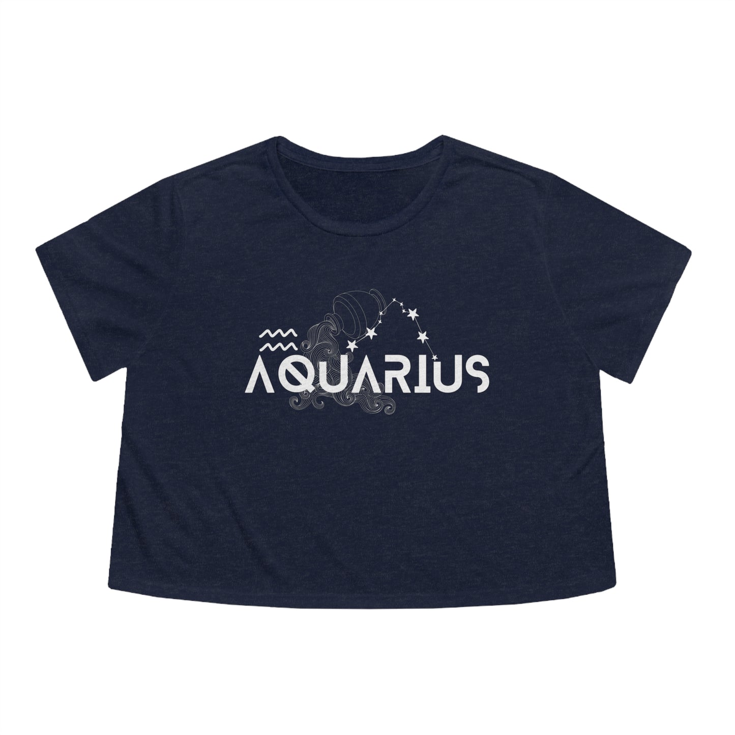 Aquarius Cropped Tee