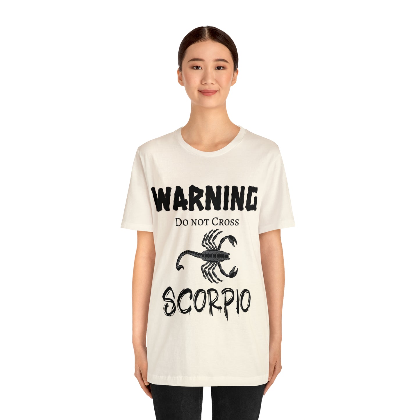 Scorpio -Warning Do not Cross Tee