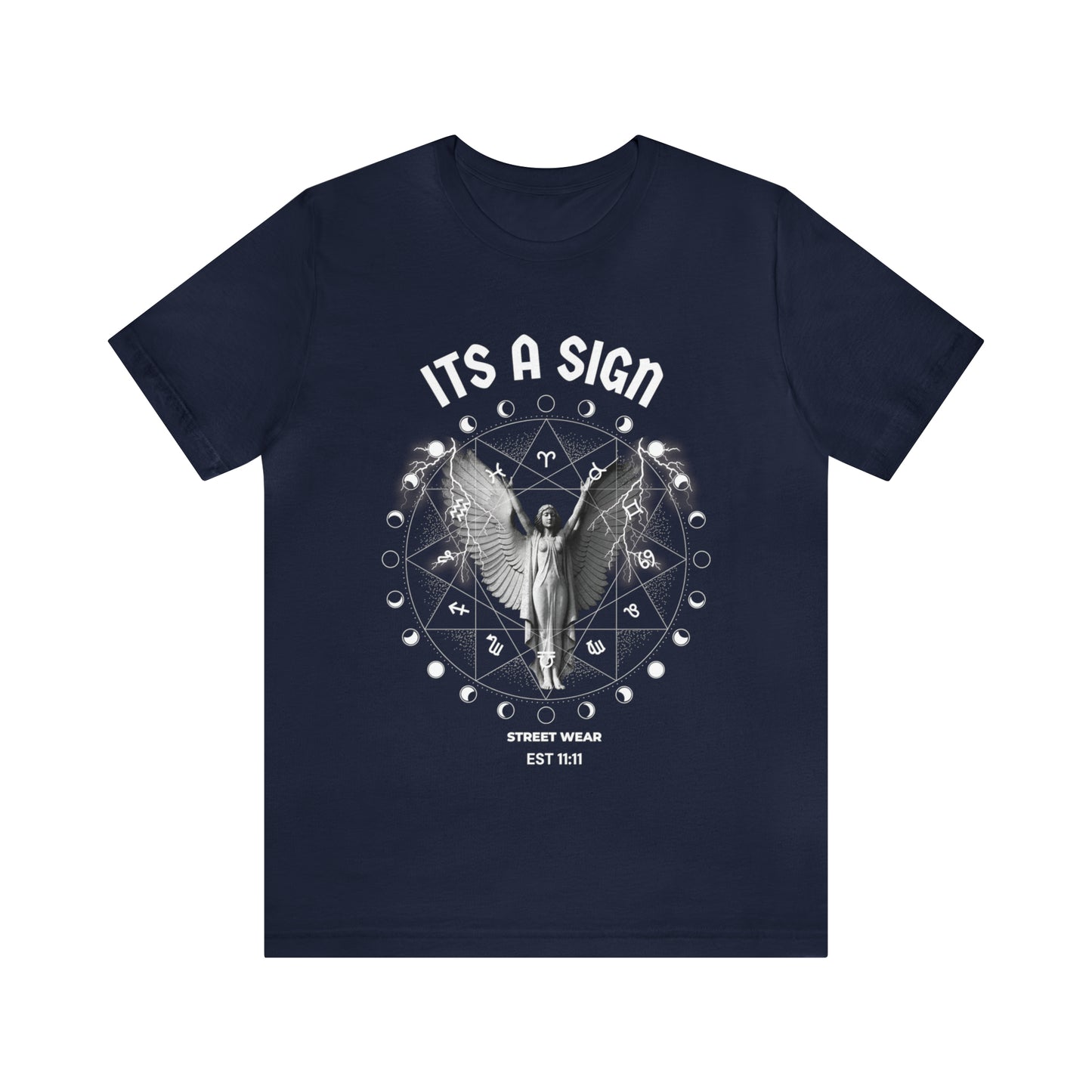 Angel Moon Zodiac Tee