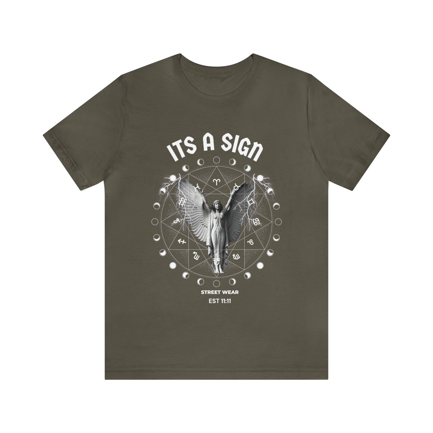 Angel Moon Zodiac Tee