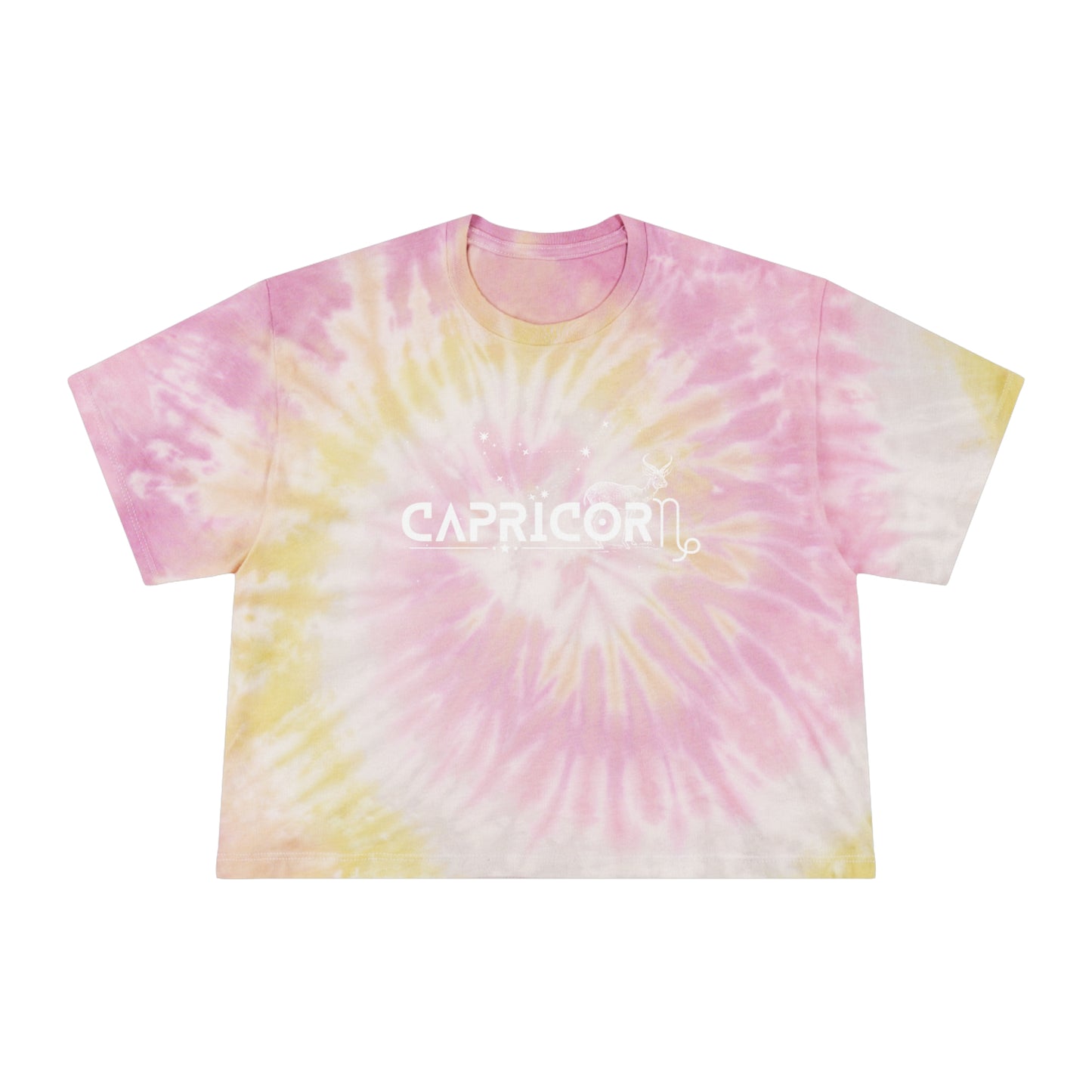Capricorn Tie-Dye Crop Tee