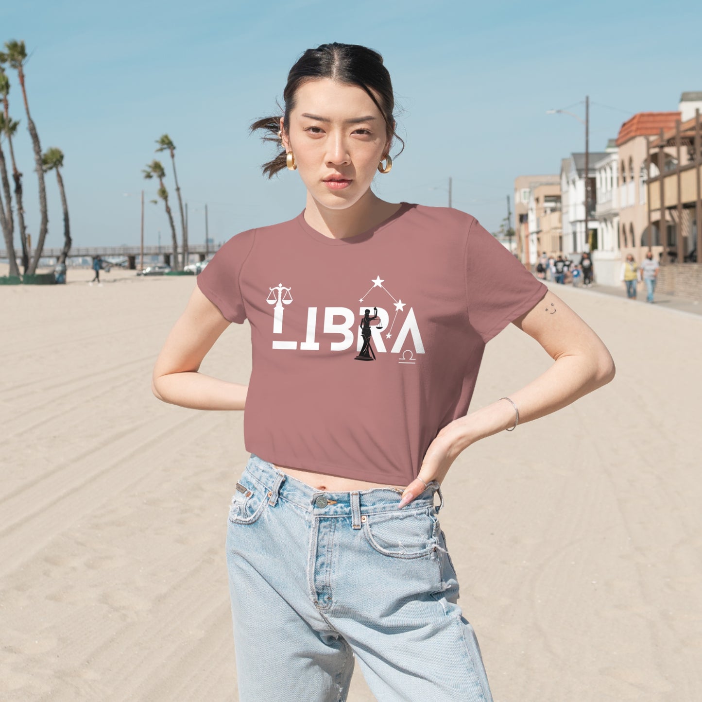 Libra Crop Tee