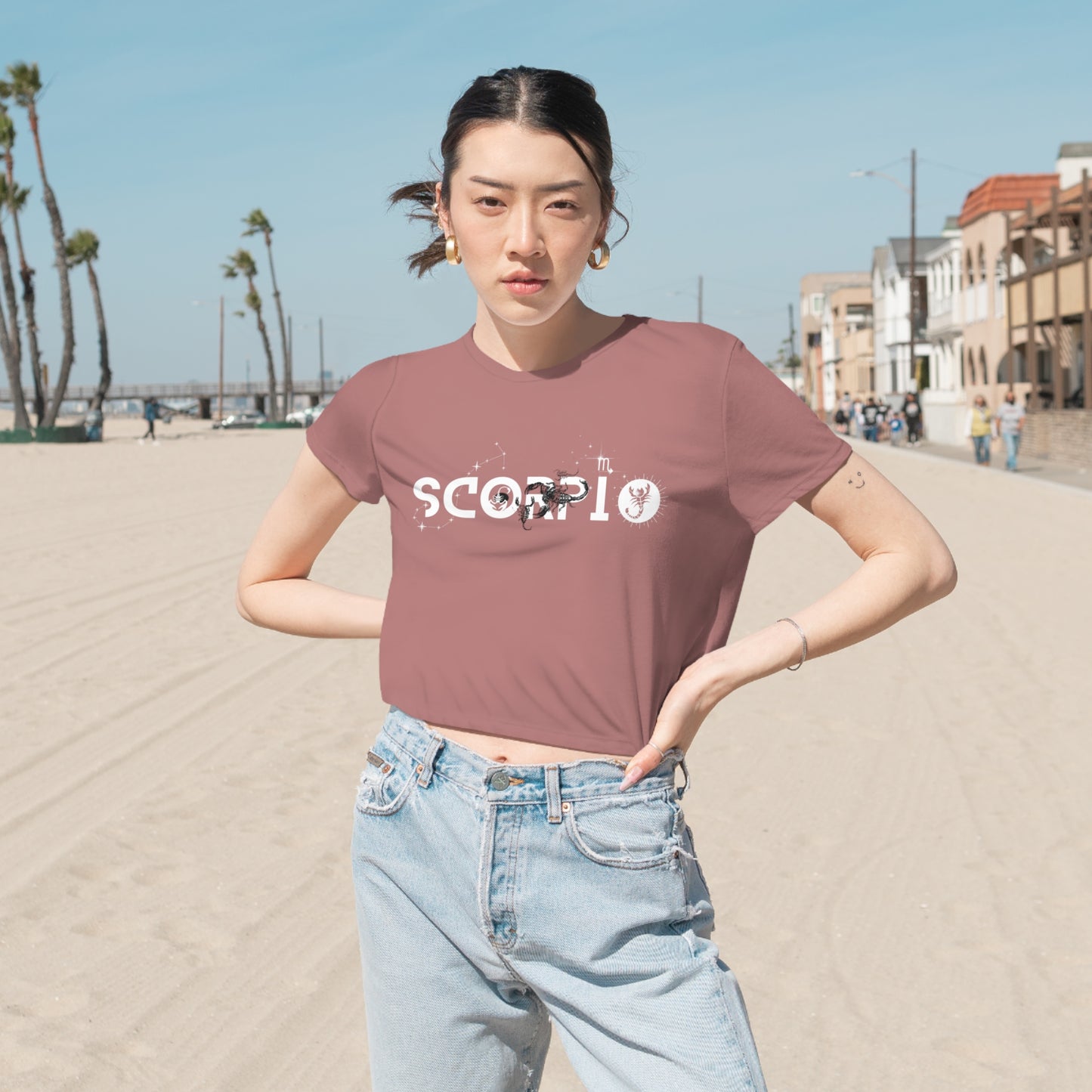 Scorpio Cropped Tee