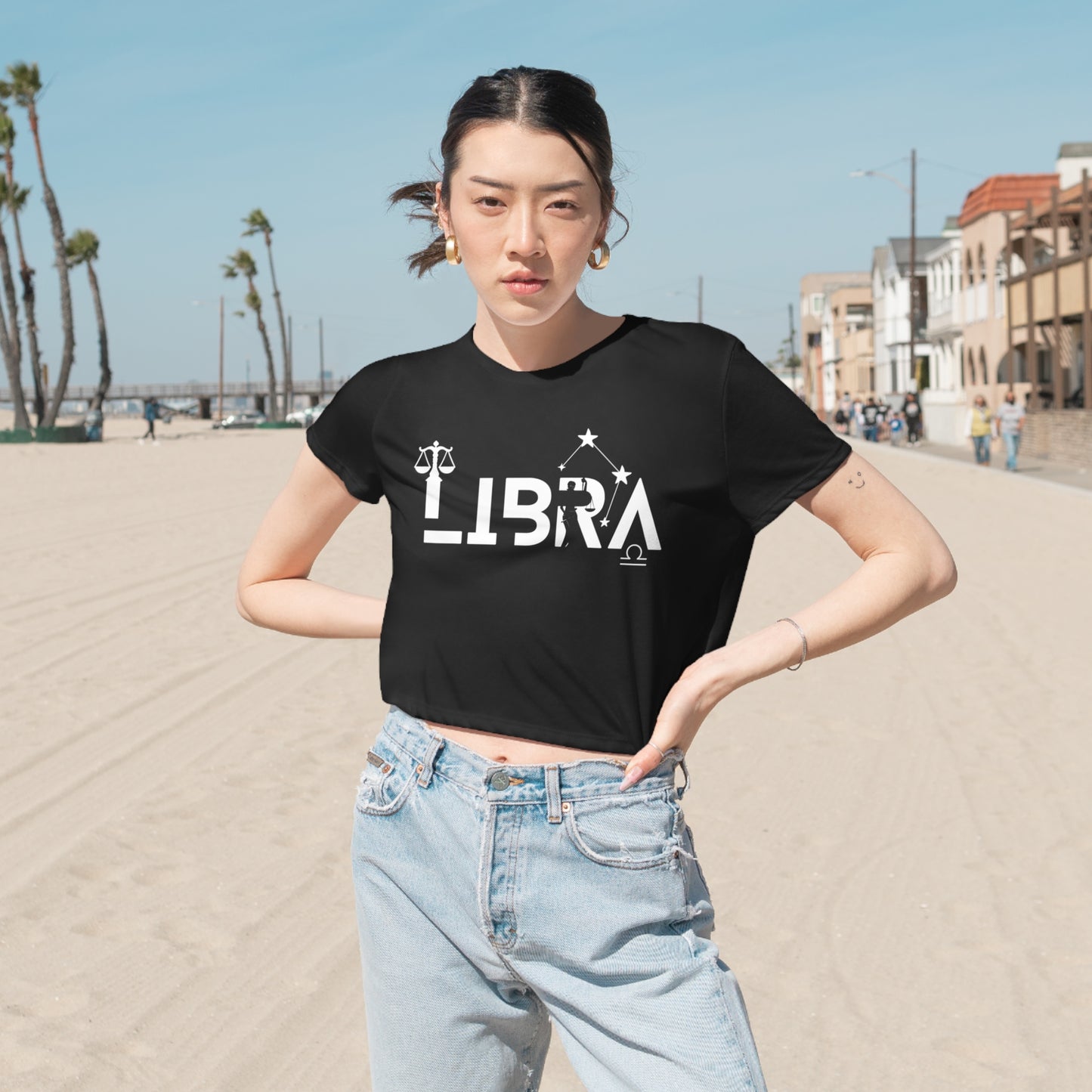 Libra Crop Tee