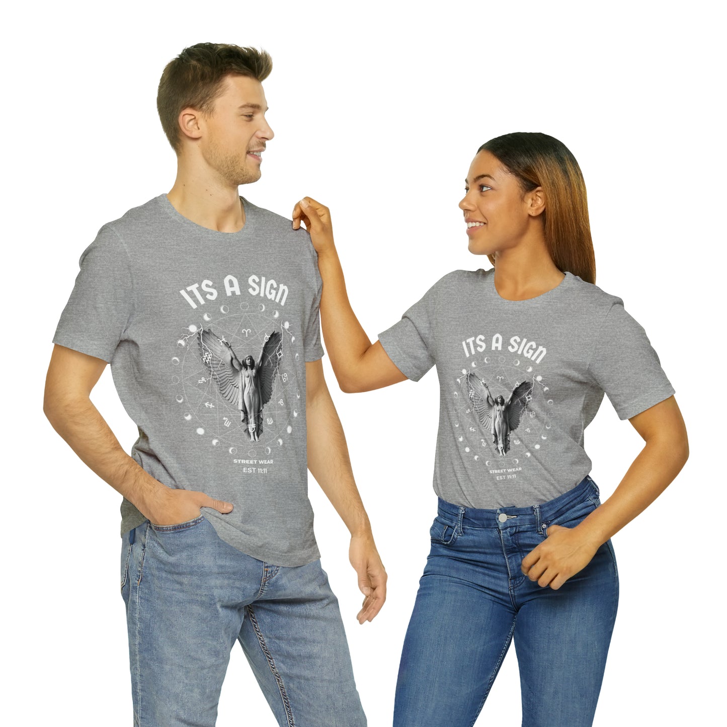 Angel Moon Zodiac Tee