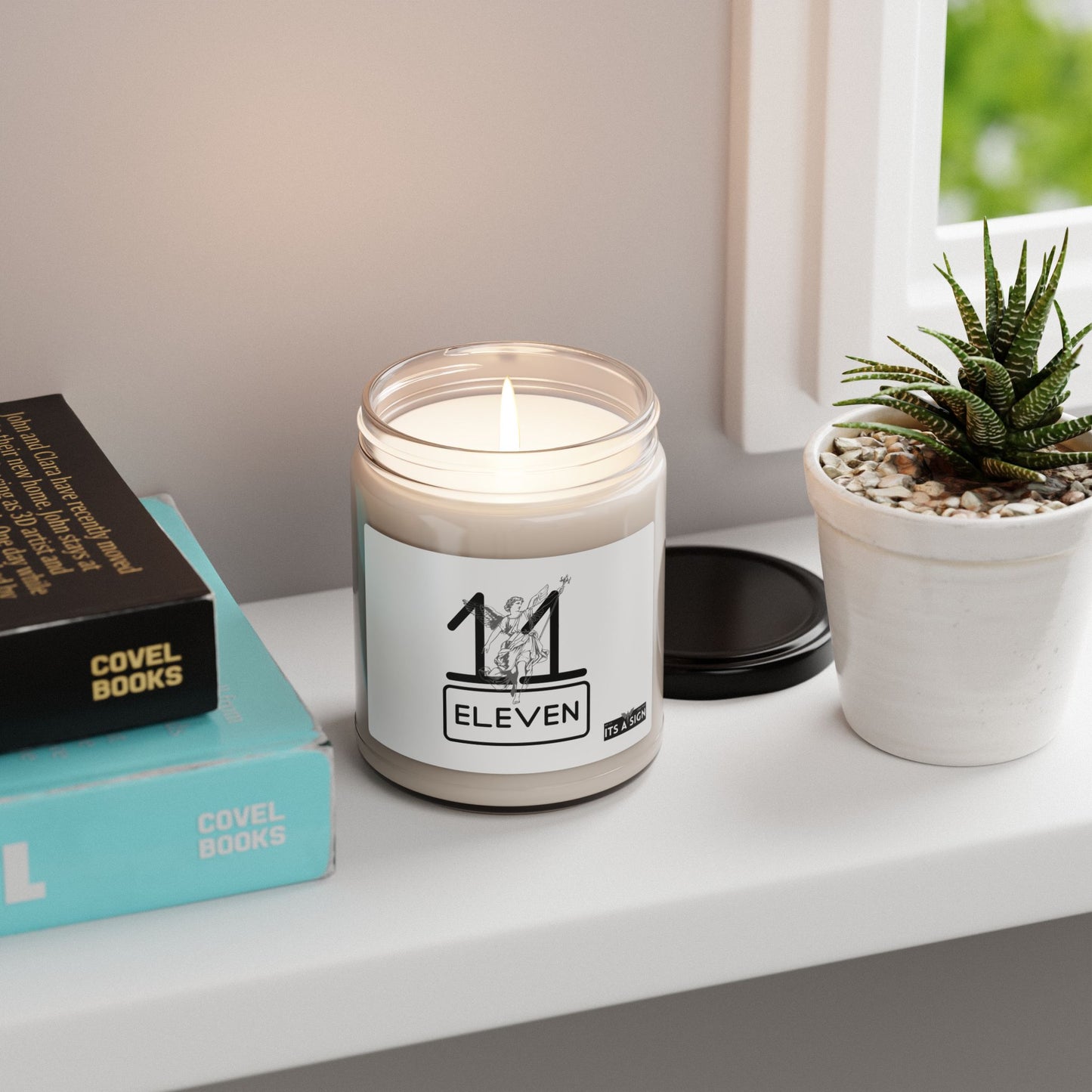 Eleven 11 Scented Soy Candle - 9oz Aromatherapy Jar (Birthday/Anniversary Gift)