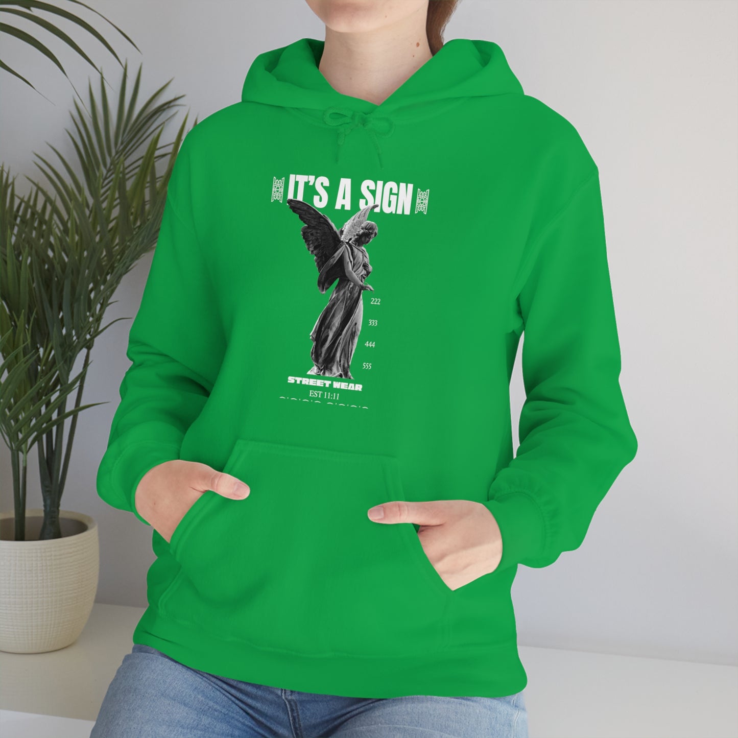 Angel sending Signs Hoodie