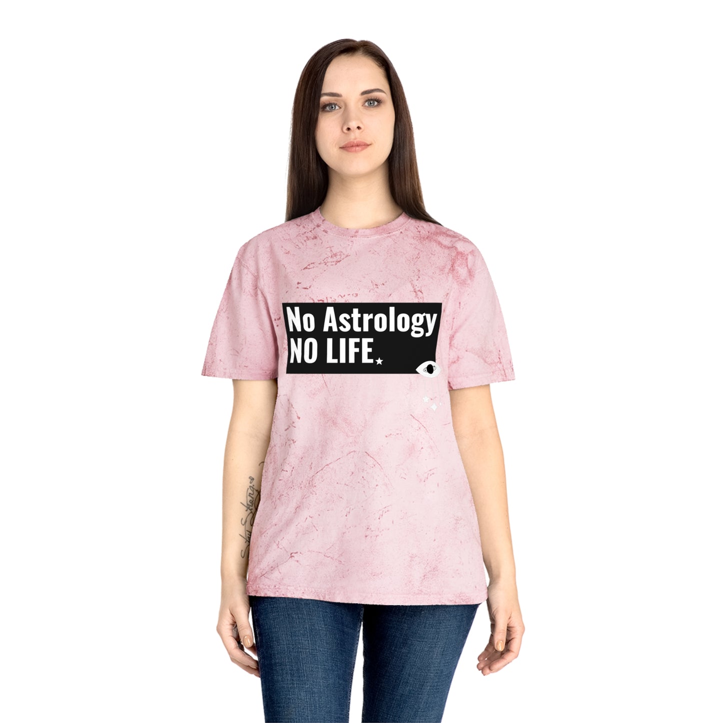 No Astrology No Life Tie Dye Tee