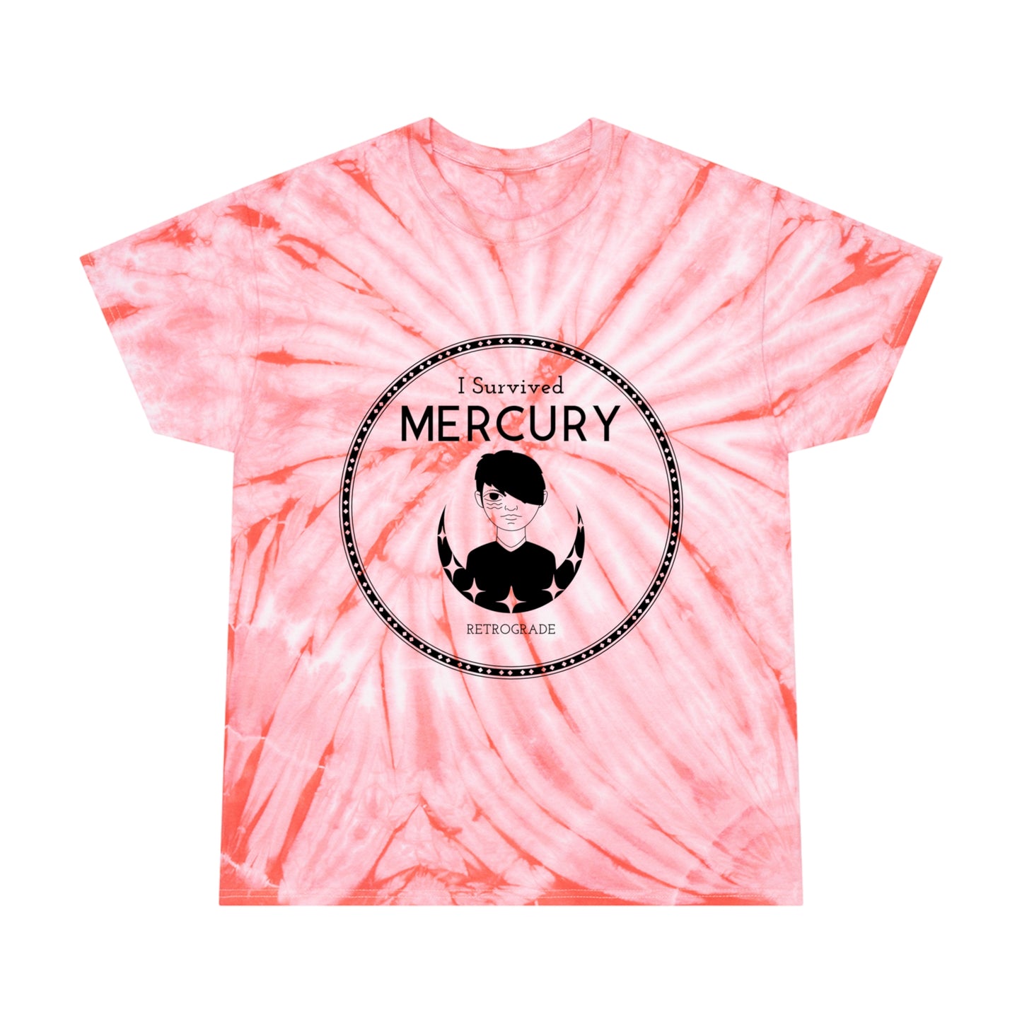 I survived Mercury Retrograde Boy Tie-Dye Tee