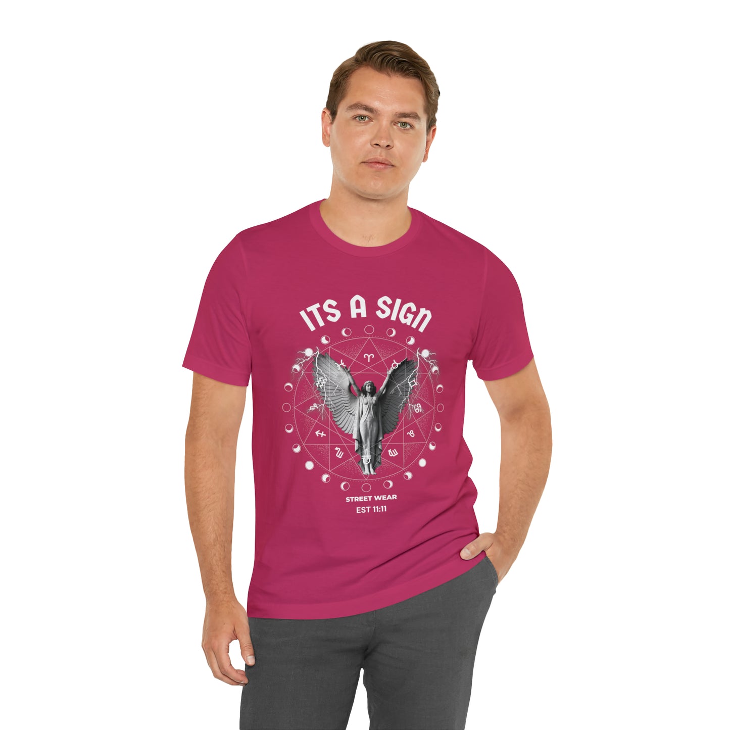 Angel Moon Zodiac Tee
