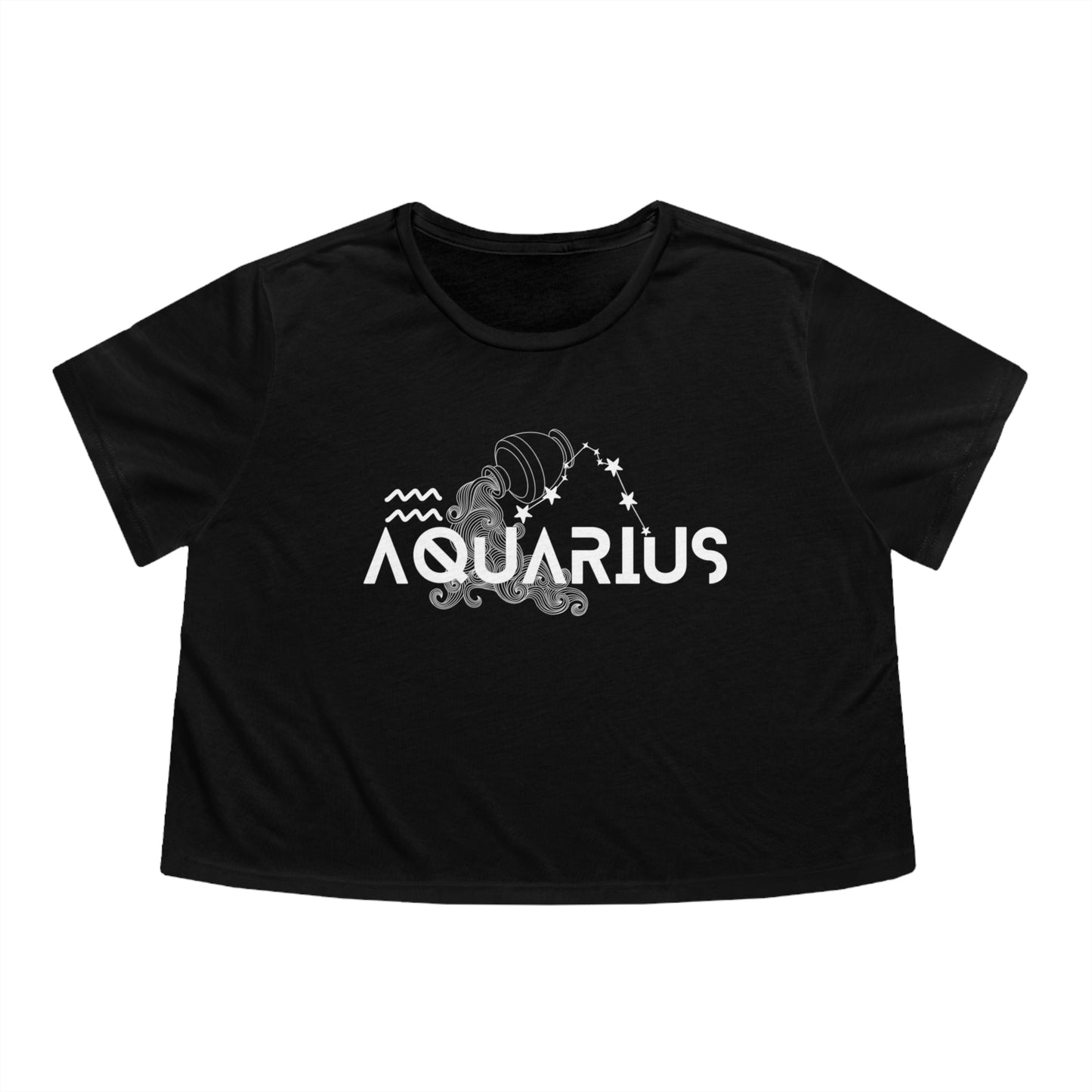 Aquarius Cropped Tee