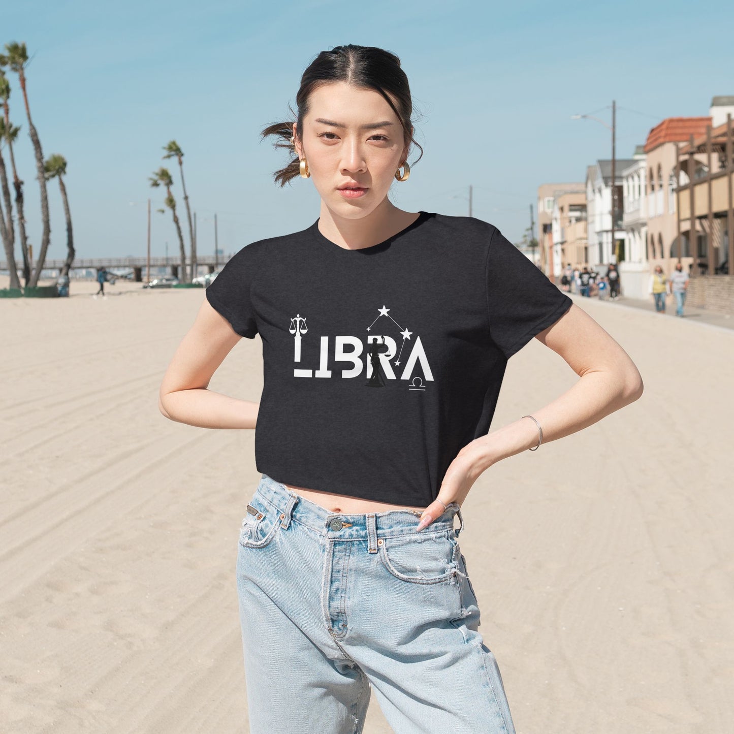Libra Crop Tee