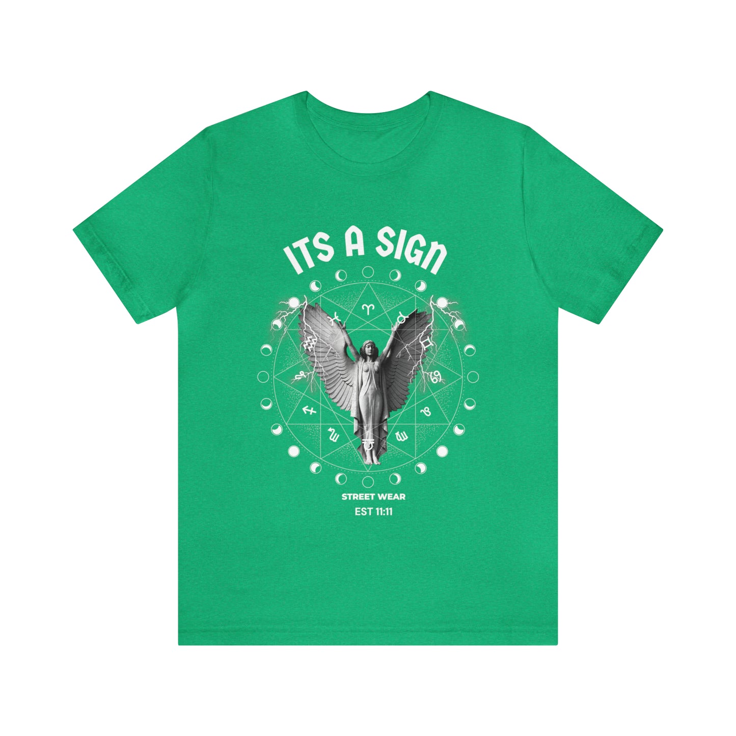Angel Moon Zodiac Tee