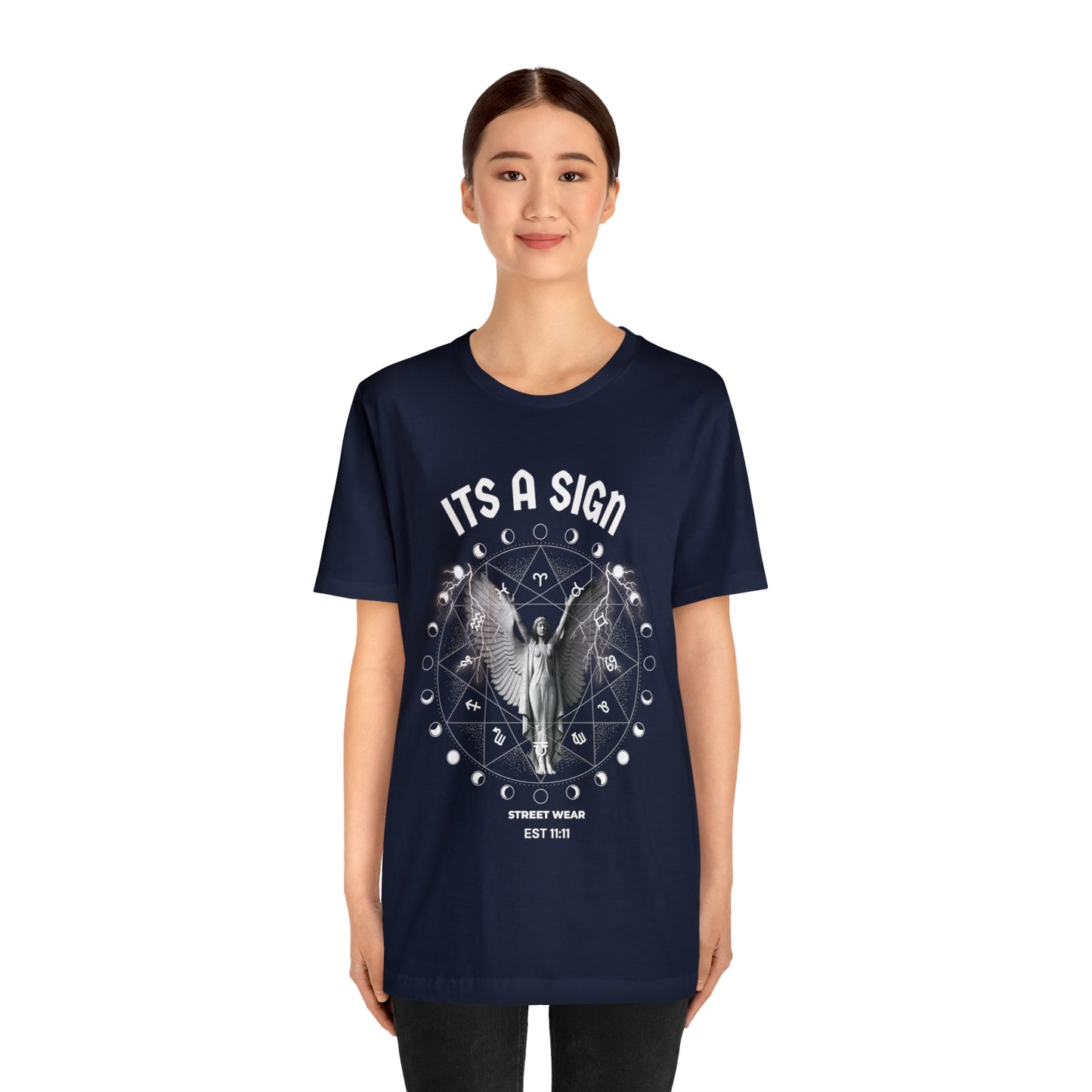 Angel Moon Zodiac Tee