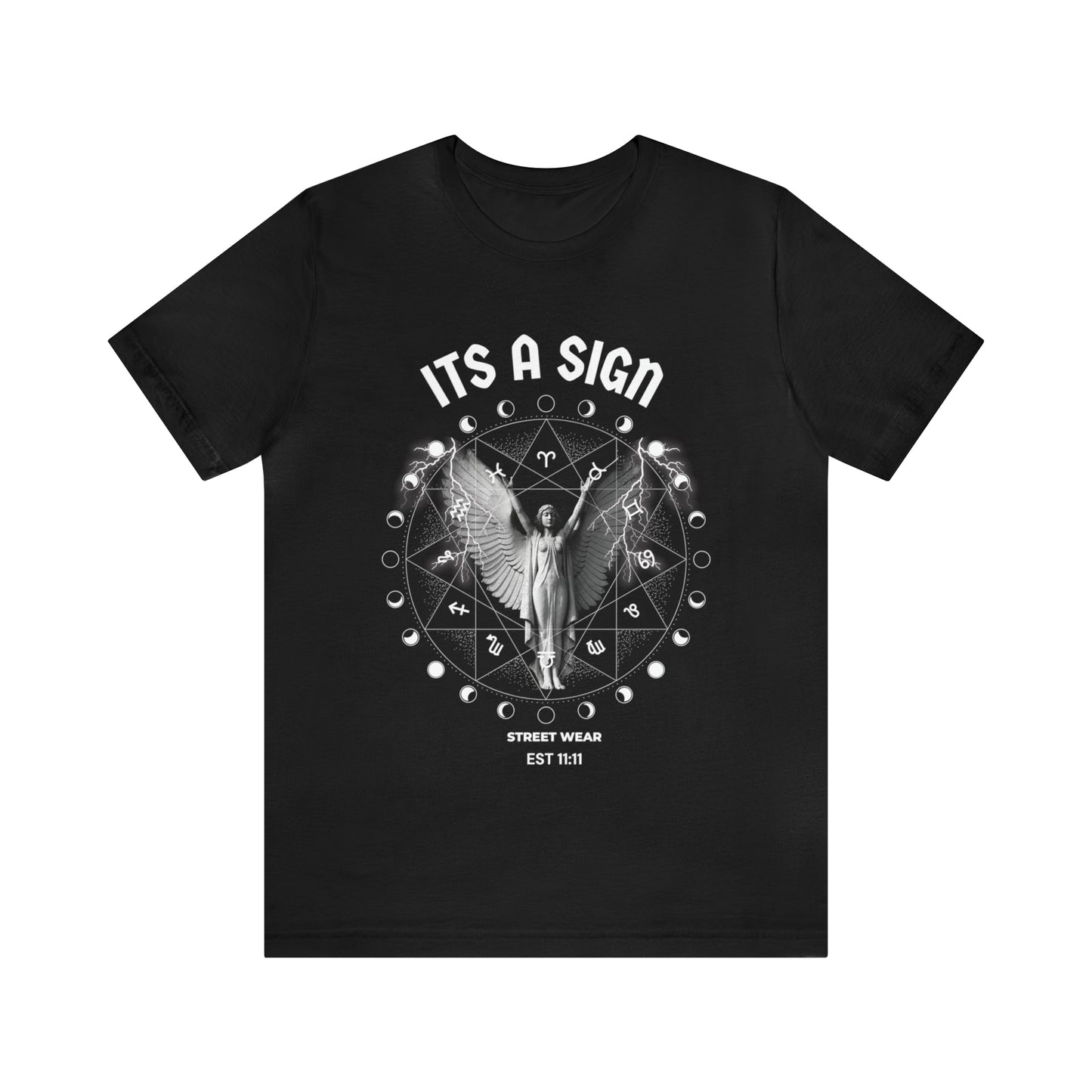 Angel Moon Zodiac Tee