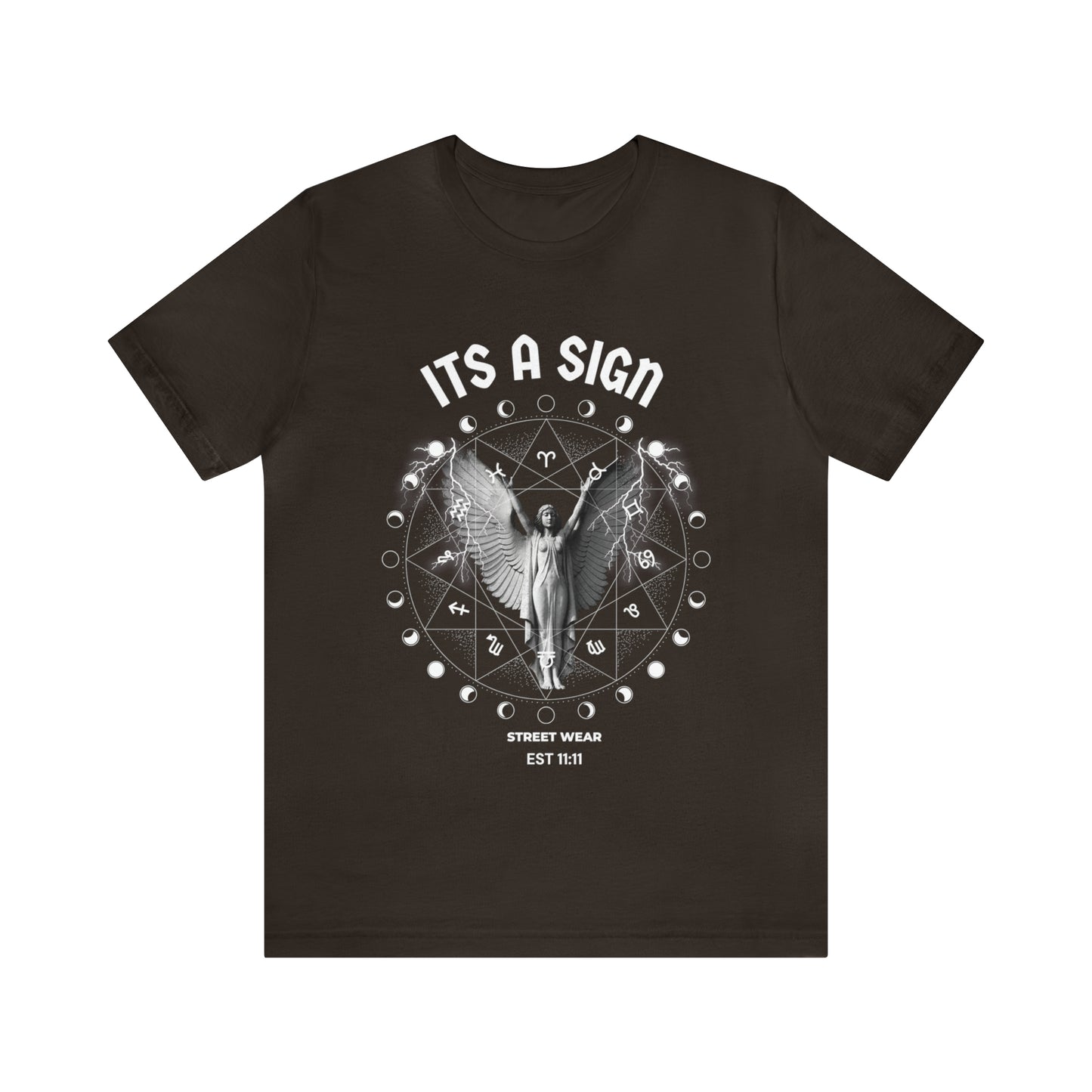 Angel Moon Zodiac Tee