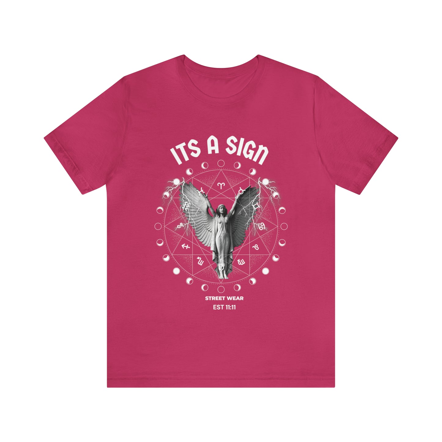 Angel Moon Zodiac Tee