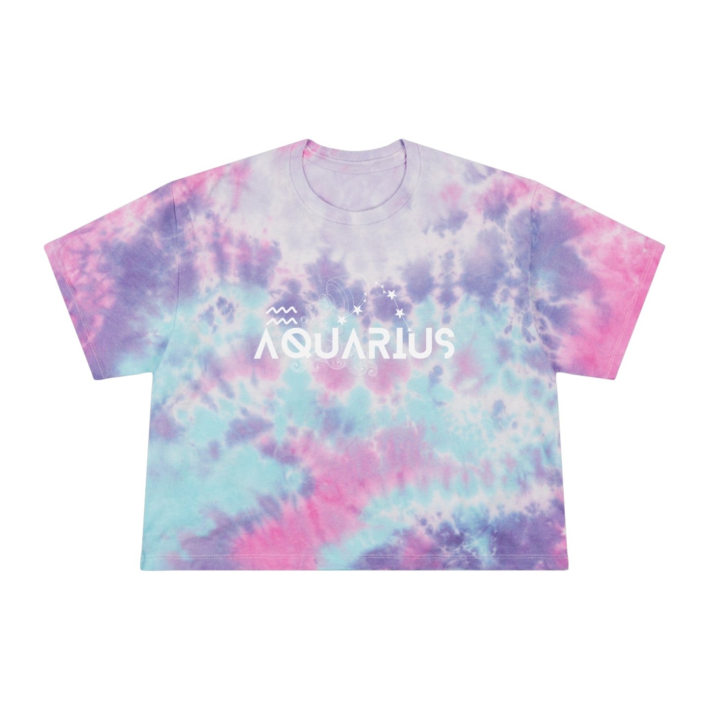 Aquarius Tie-Dye Crop Tee