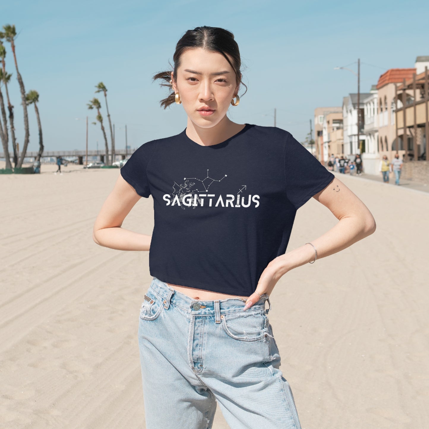 Sagittarius Cropped Tee