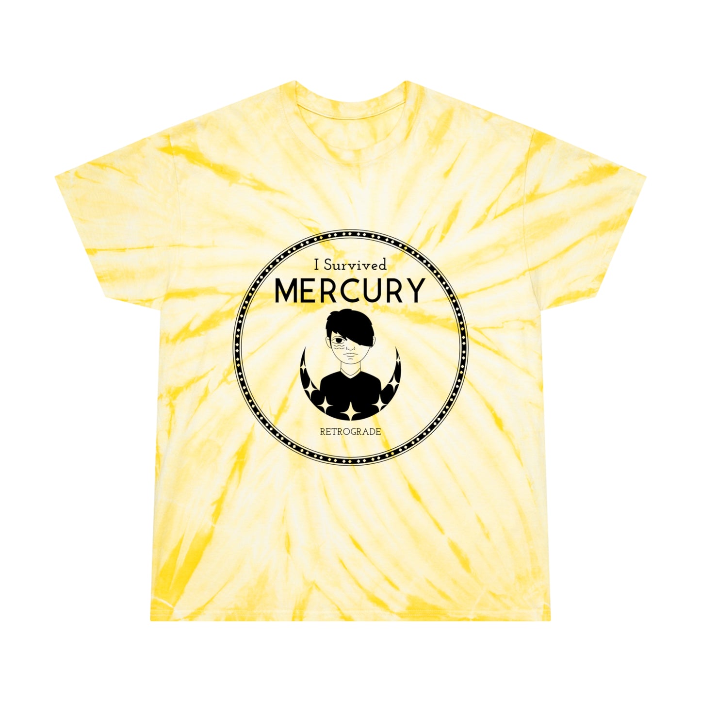 I survived Mercury Retrograde Boy Tie-Dye Tee