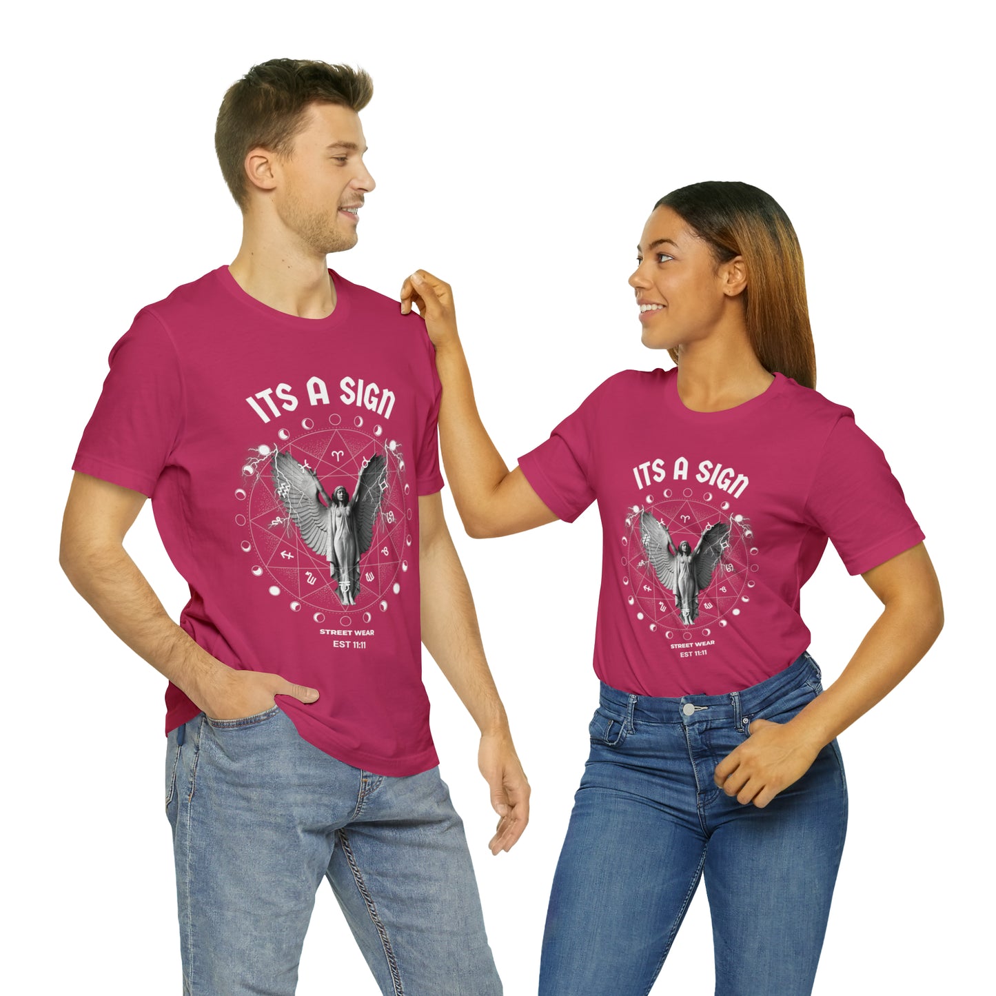 Angel Moon Zodiac Tee