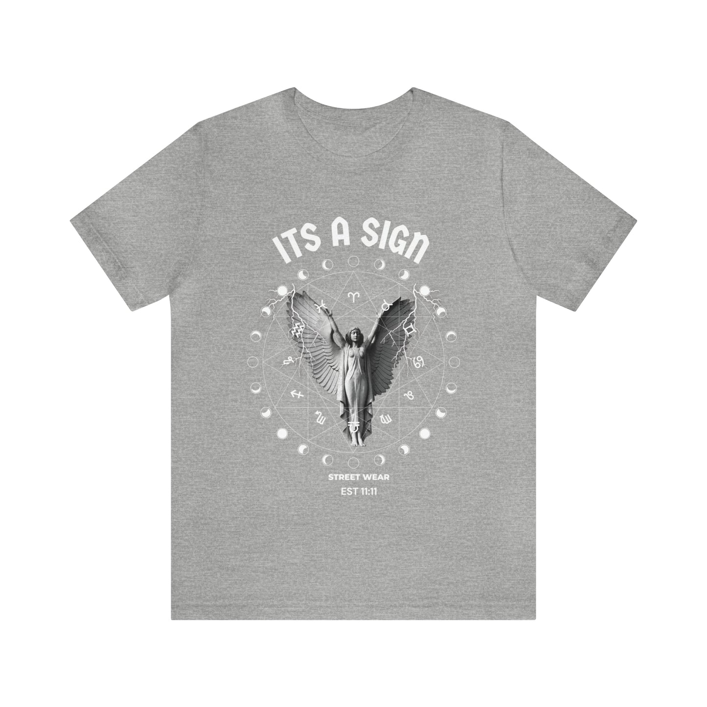 Angel Moon Zodiac Tee
