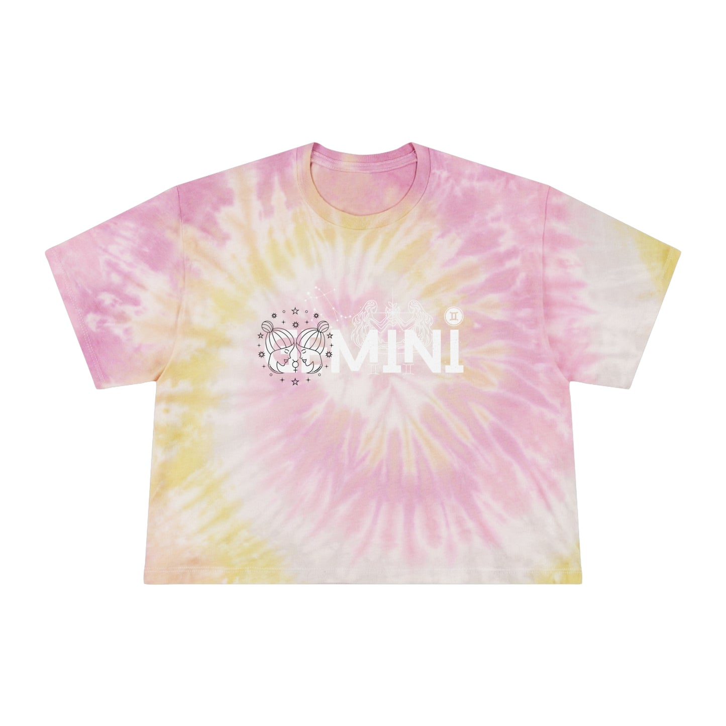 Gemini Tie-Dye Crop Tee