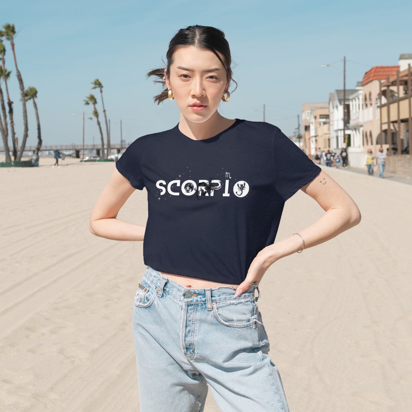 Scorpio Cropped Tee