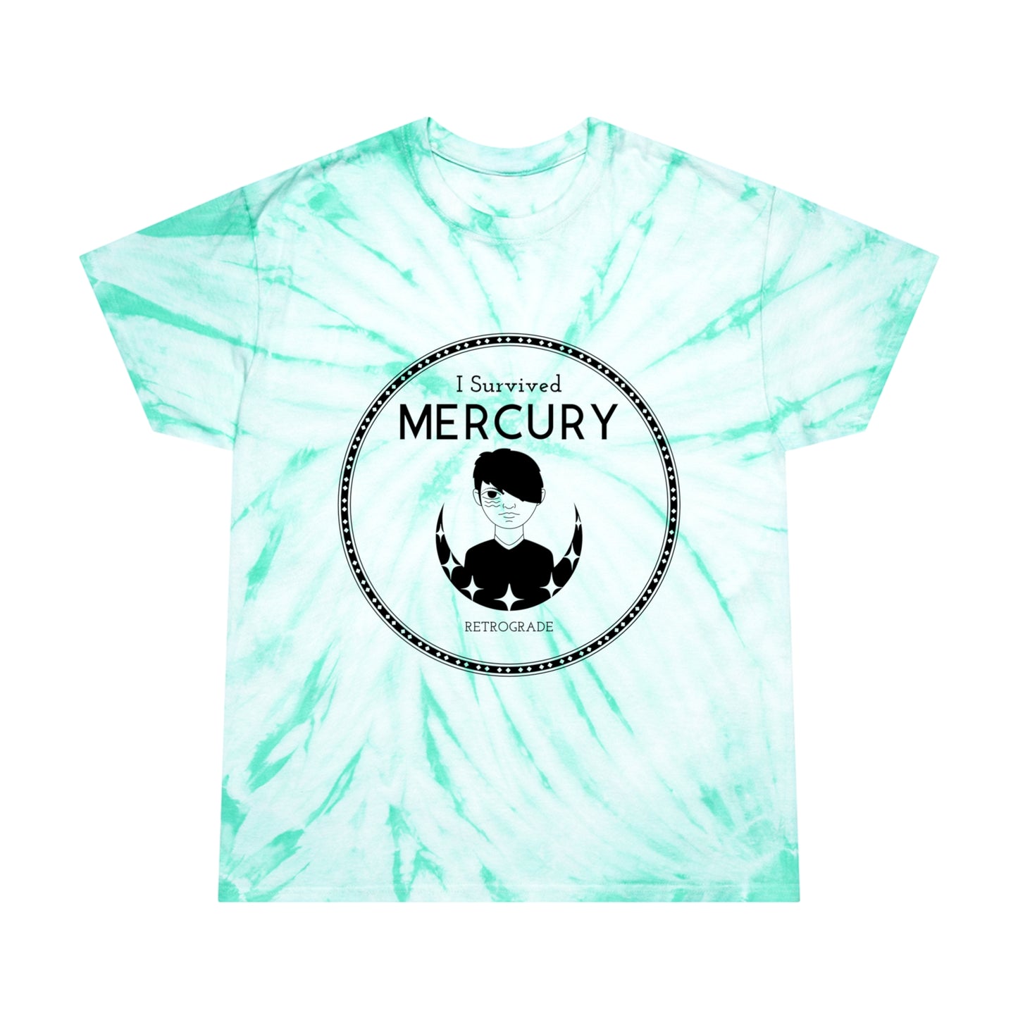 I survived Mercury Retrograde Boy Tie-Dye Tee