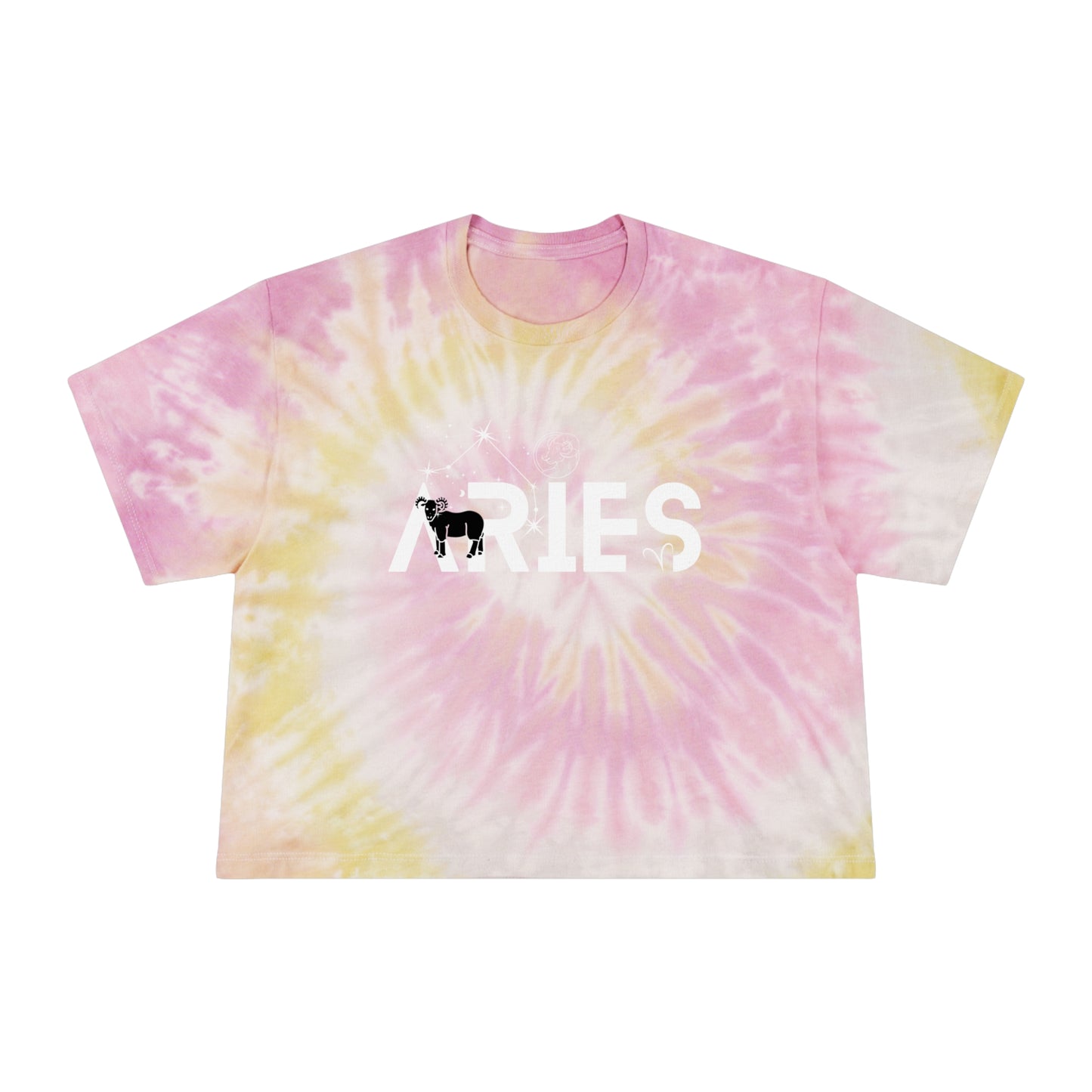 Aries Tie-Dye Crop Tee