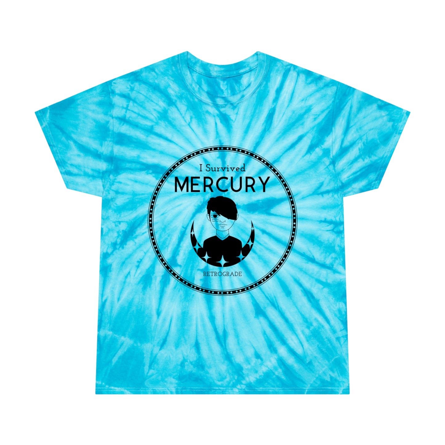 I survived Mercury Retrograde Boy Tie-Dye Tee