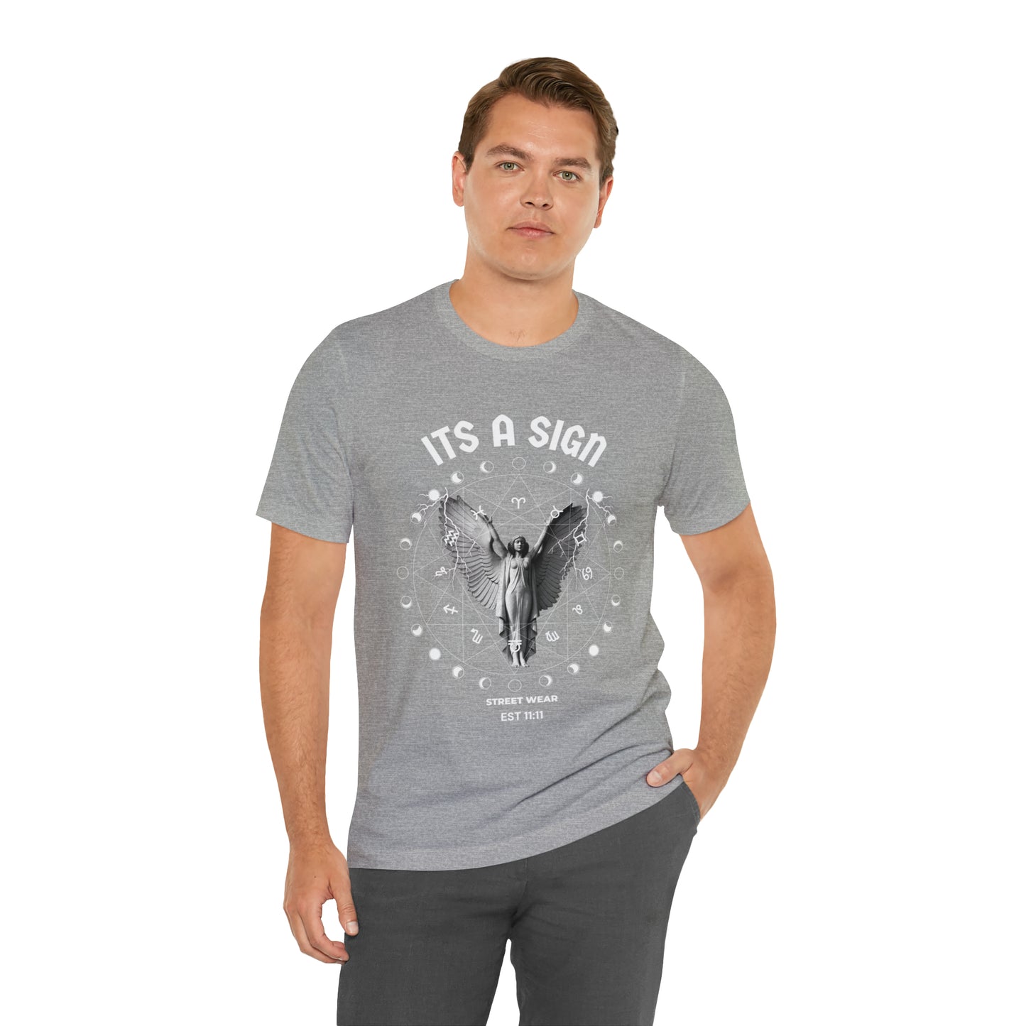 Angel Moon Zodiac Tee