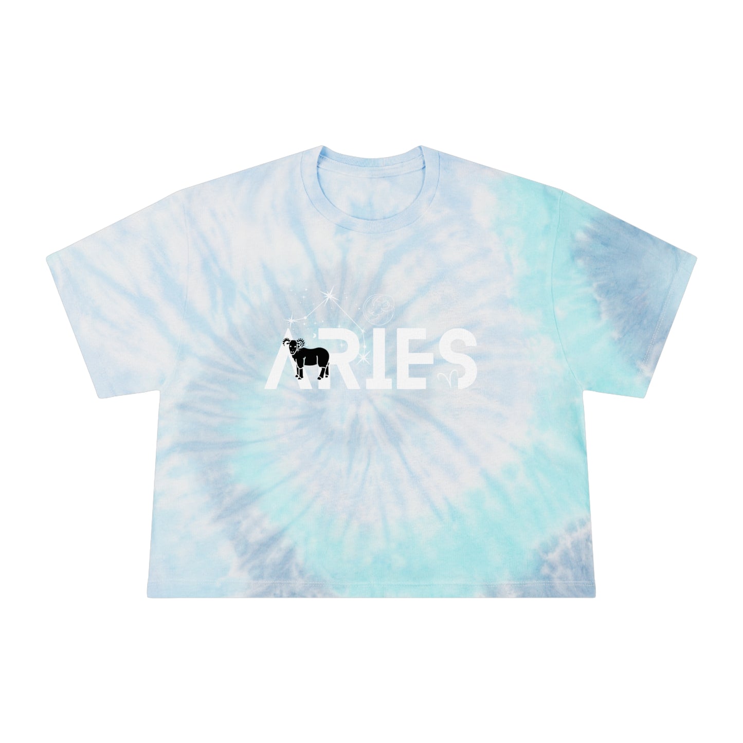 Aries Tie-Dye Crop Tee