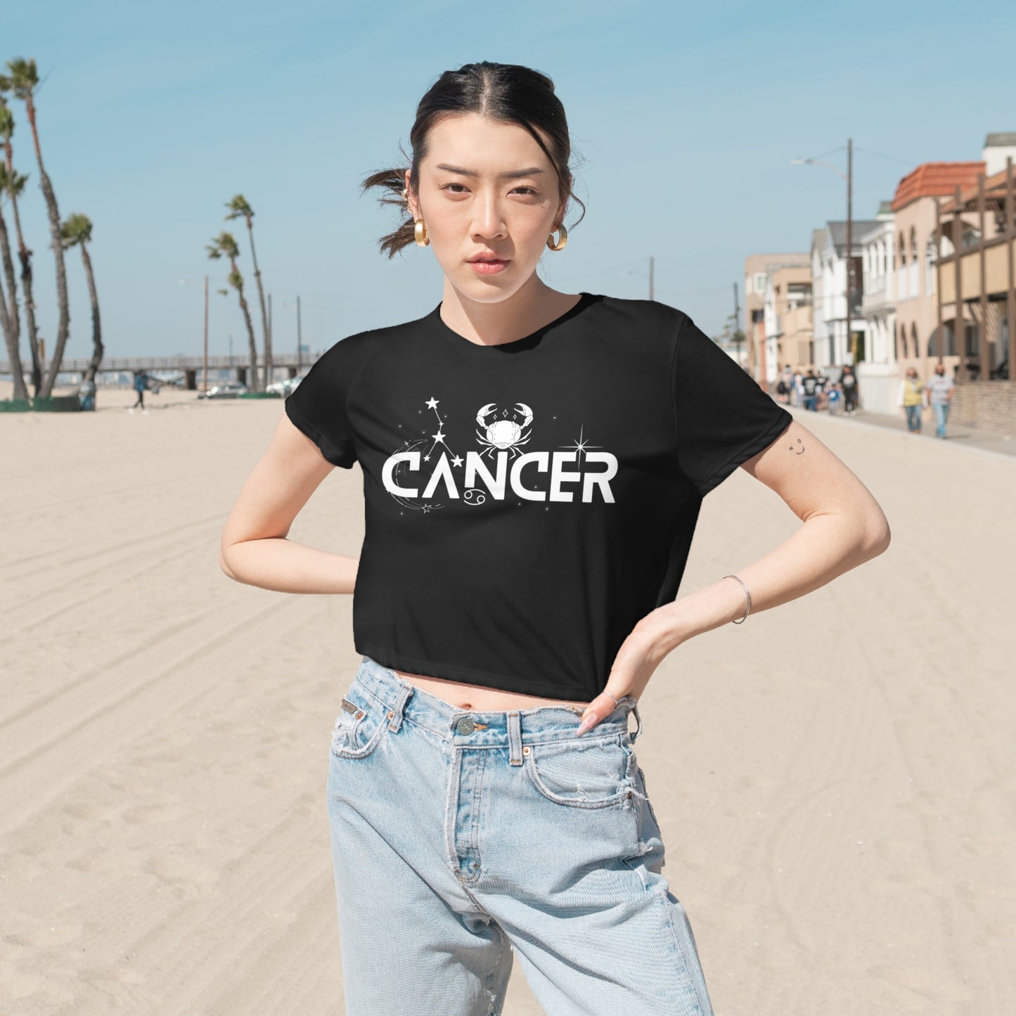 Cancer Cropped Tee