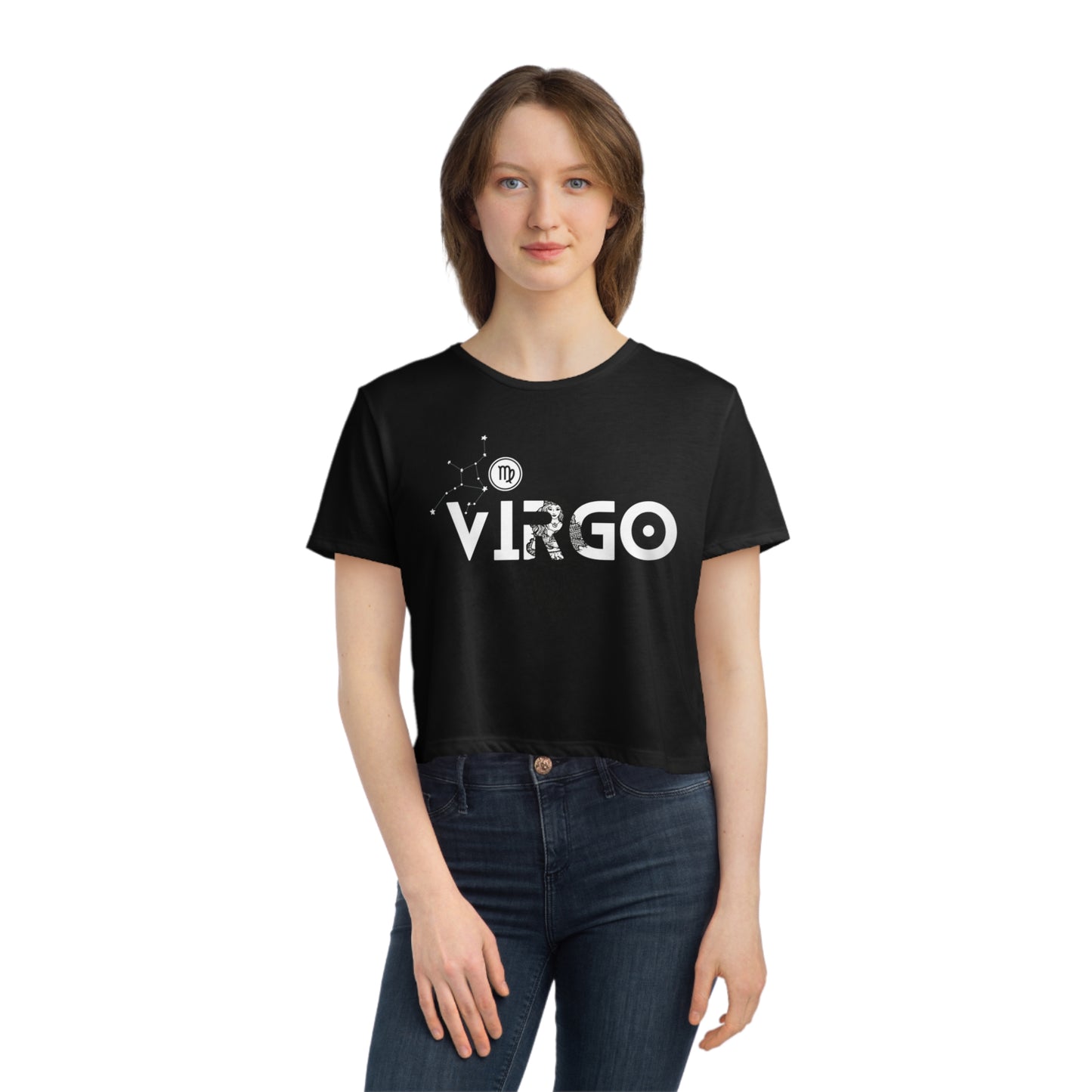 Virgo Crop Tee