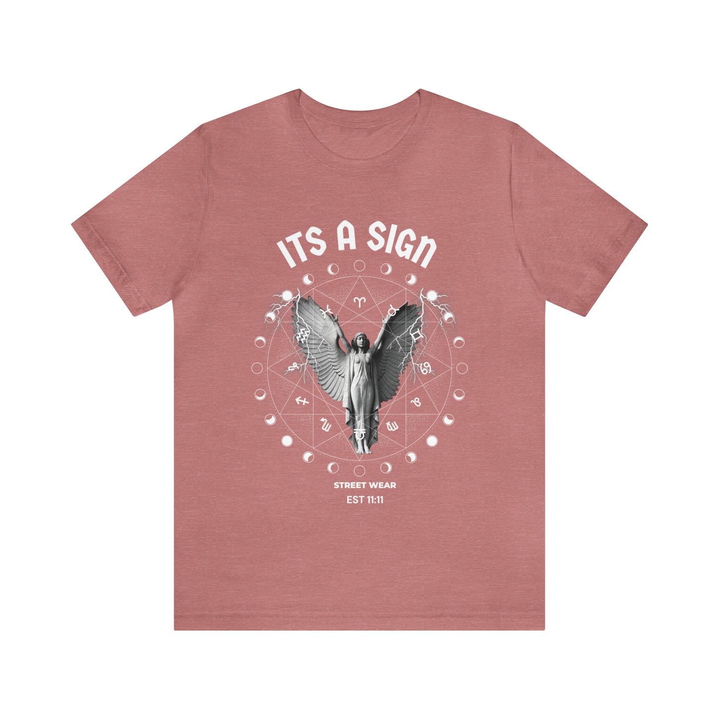 Angel Moon Zodiac Tee