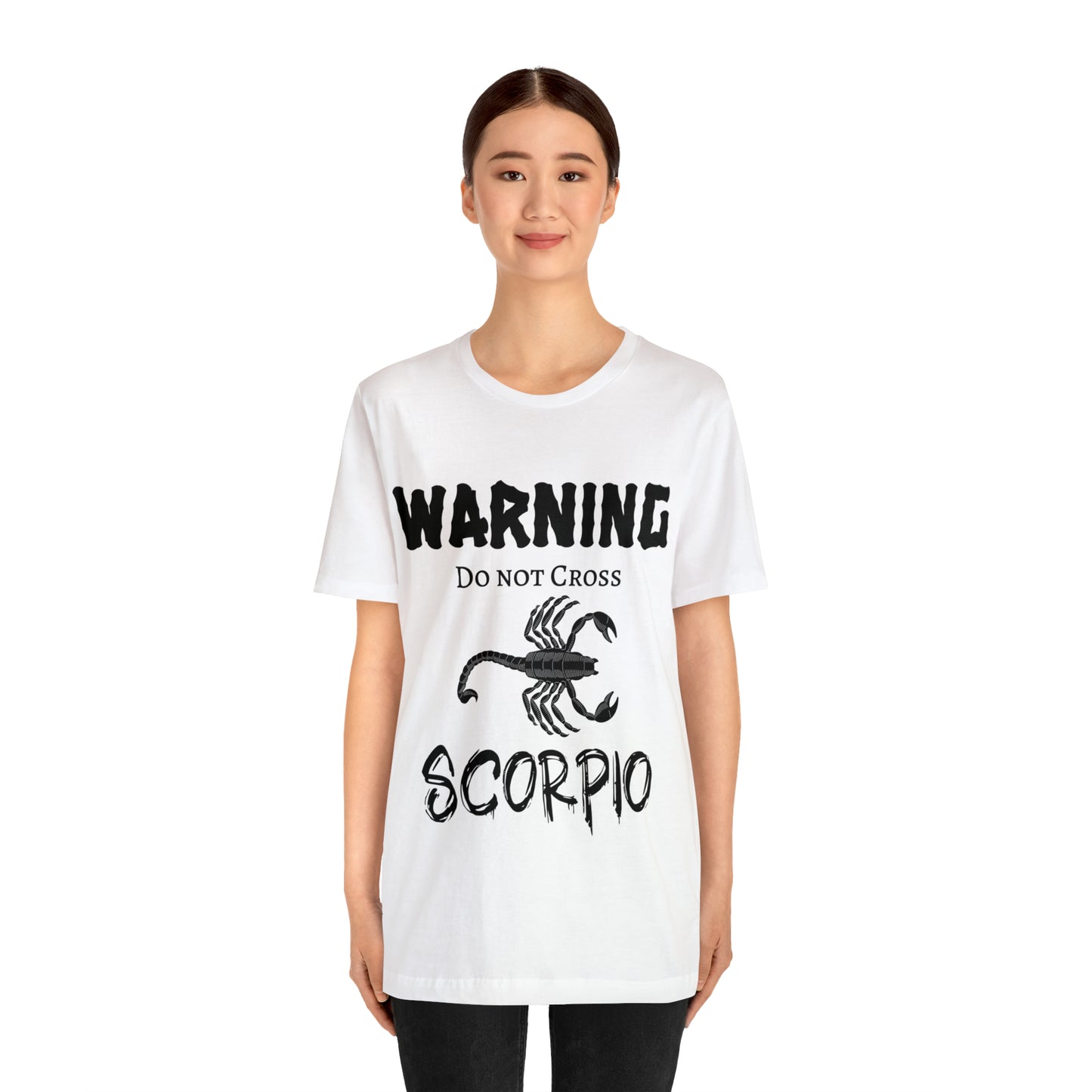Scorpio -Warning Do not Cross Tee