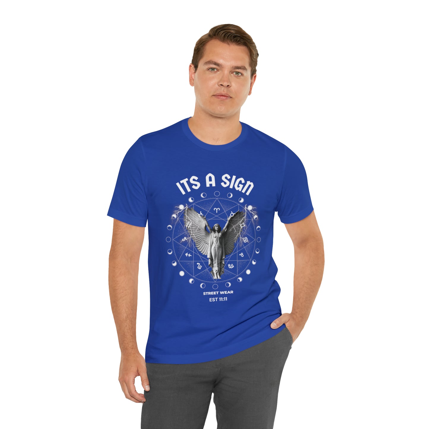 Angel Moon Zodiac Tee