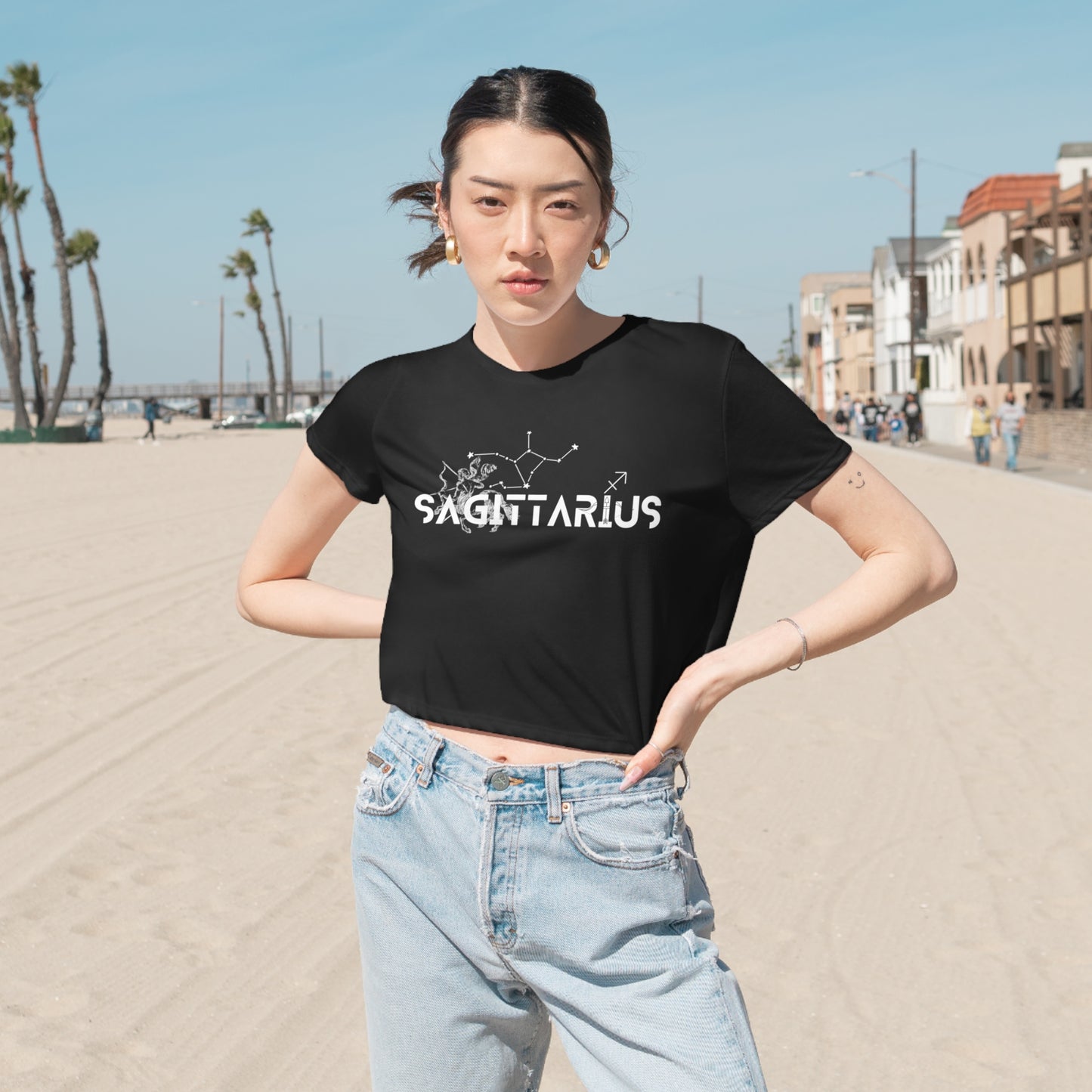 Sagittarius Cropped Tee
