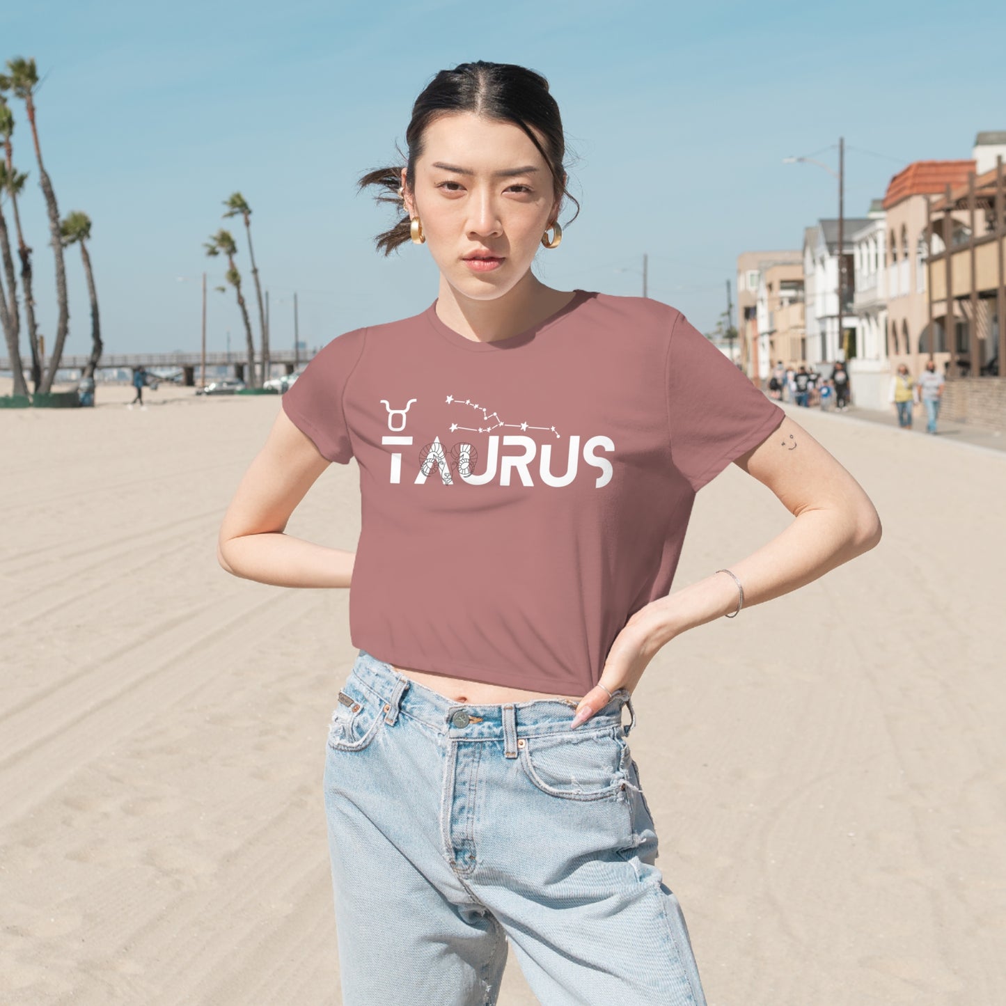 Taurus Cropped Tee