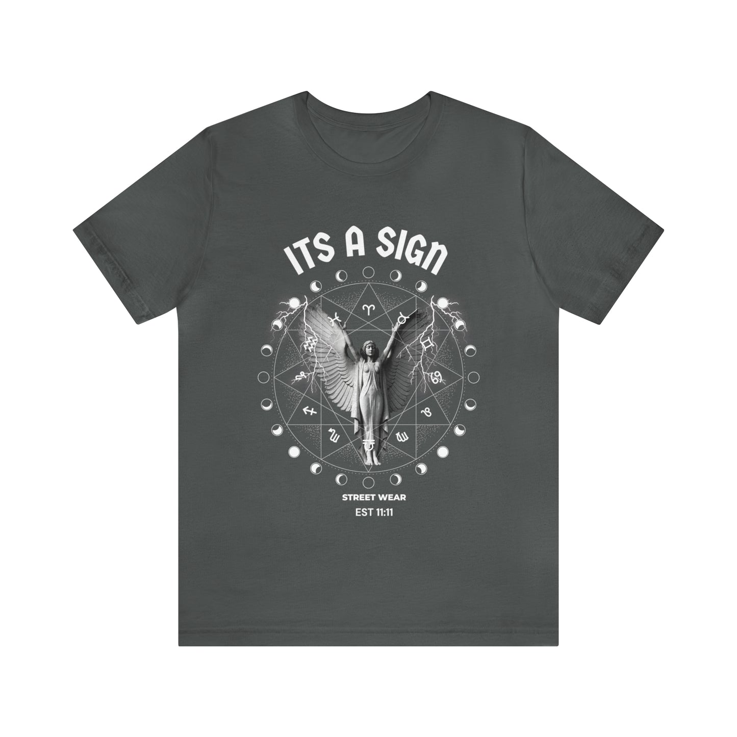 Angel Moon Zodiac Tee