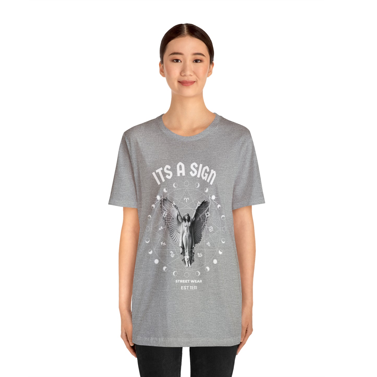 Angel Moon Zodiac Tee